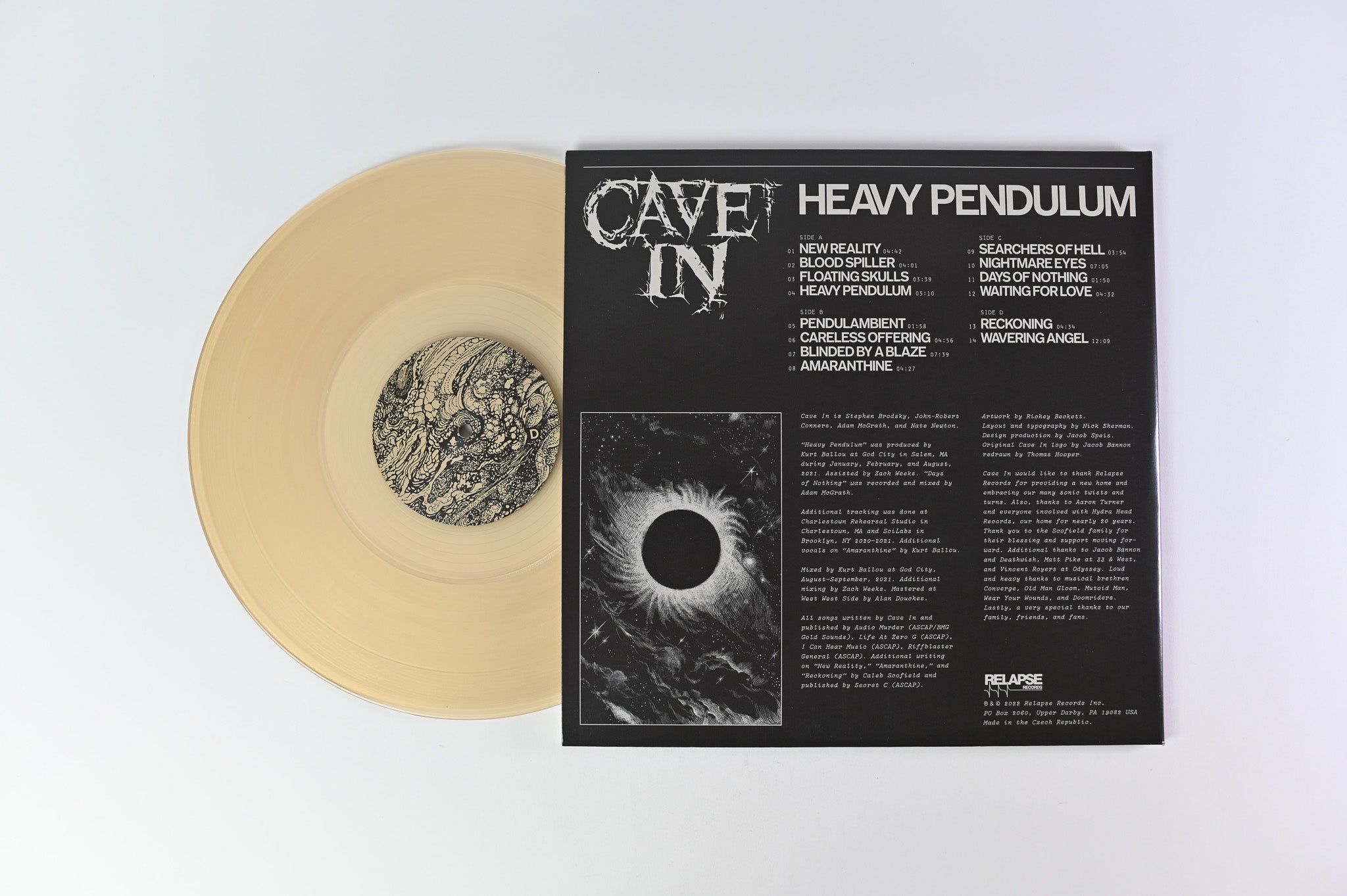 Cave In - Heavy Pendulum Ltd Translucent Gold Vinyl