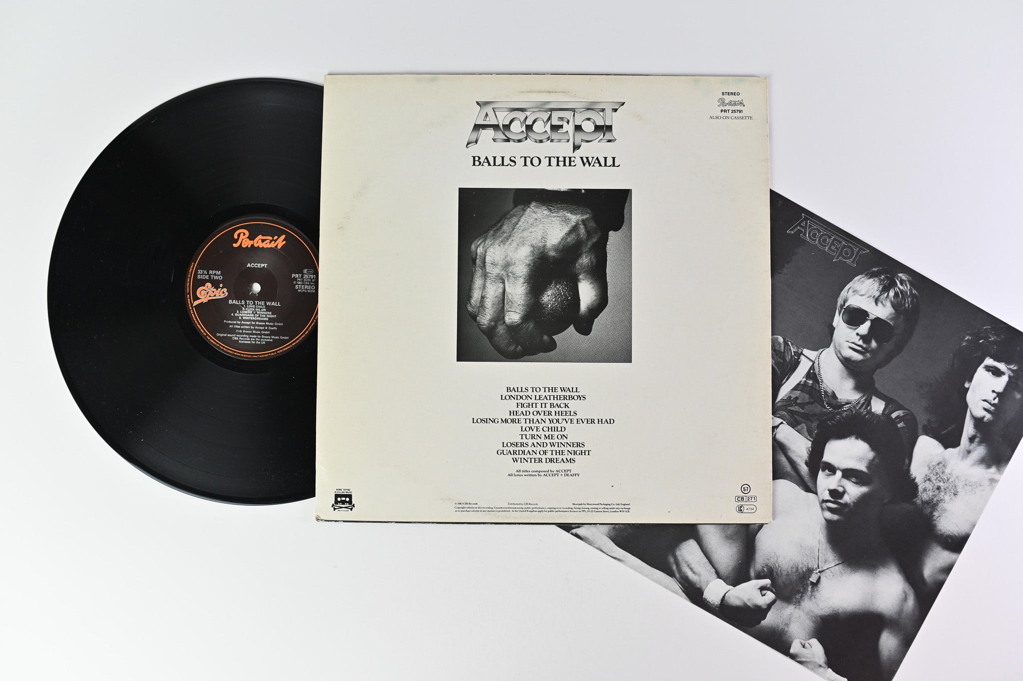 Accept - Balls To The Wall on Portrait UK Press