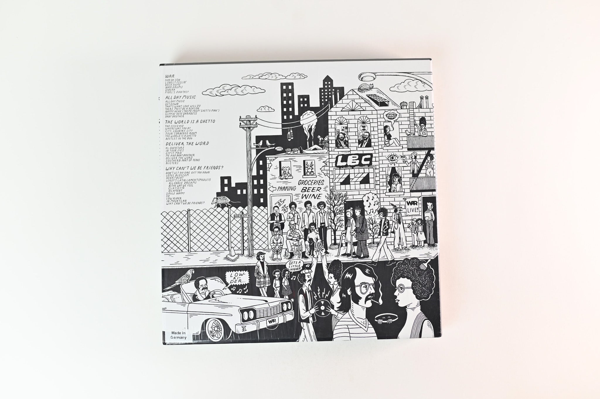 War - The Vinyl: 1971-1975 on Rhino - 5-lp Colored Vinyl Box Set - Record Store Day
