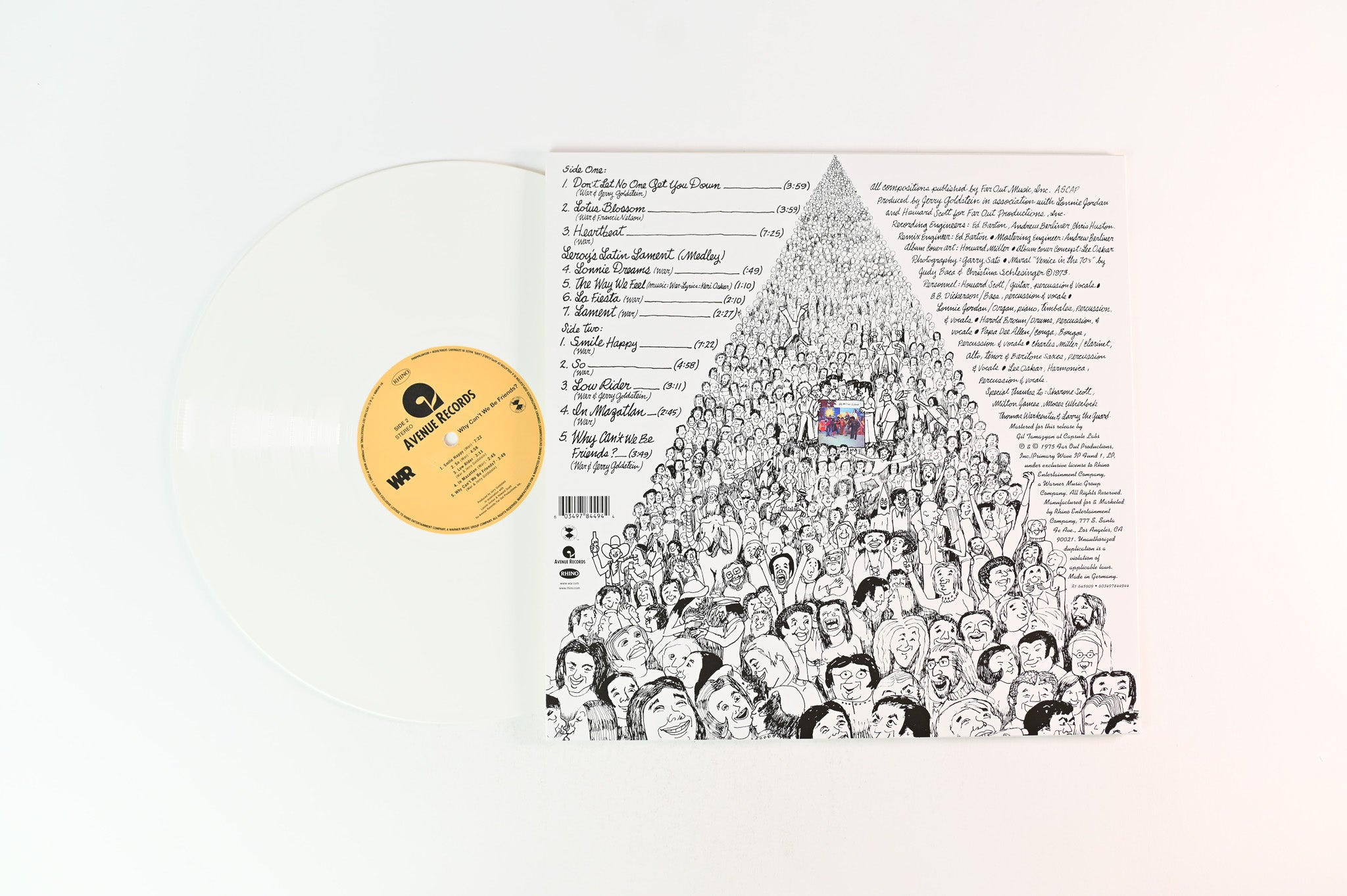 War - The Vinyl: 1971-1975 on Rhino - 5-lp Colored Vinyl Box Set - Record Store Day