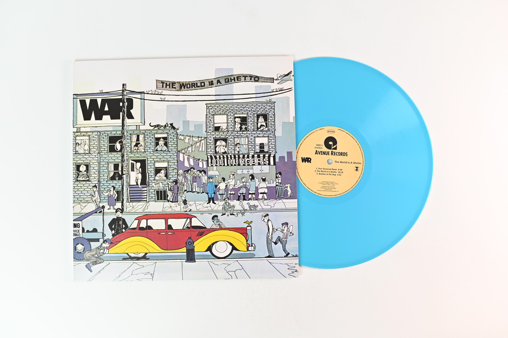 War - The Vinyl: 1971-1975 on Rhino - 5-lp Colored Vinyl Box Set - Record Store Day