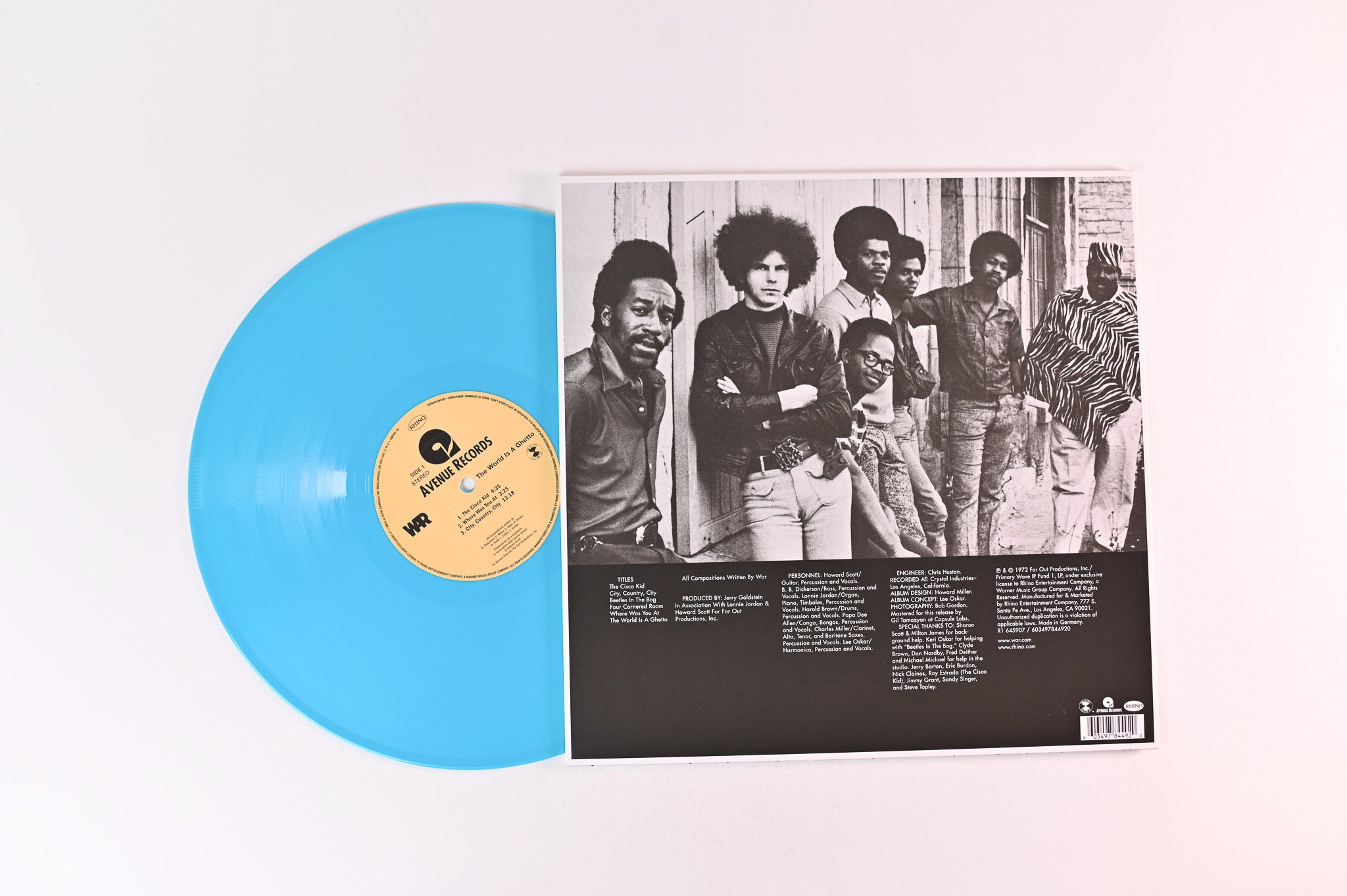 War - The Vinyl: 1971-1975 on Rhino - 5-lp Colored Vinyl Box Set - Record Store Day