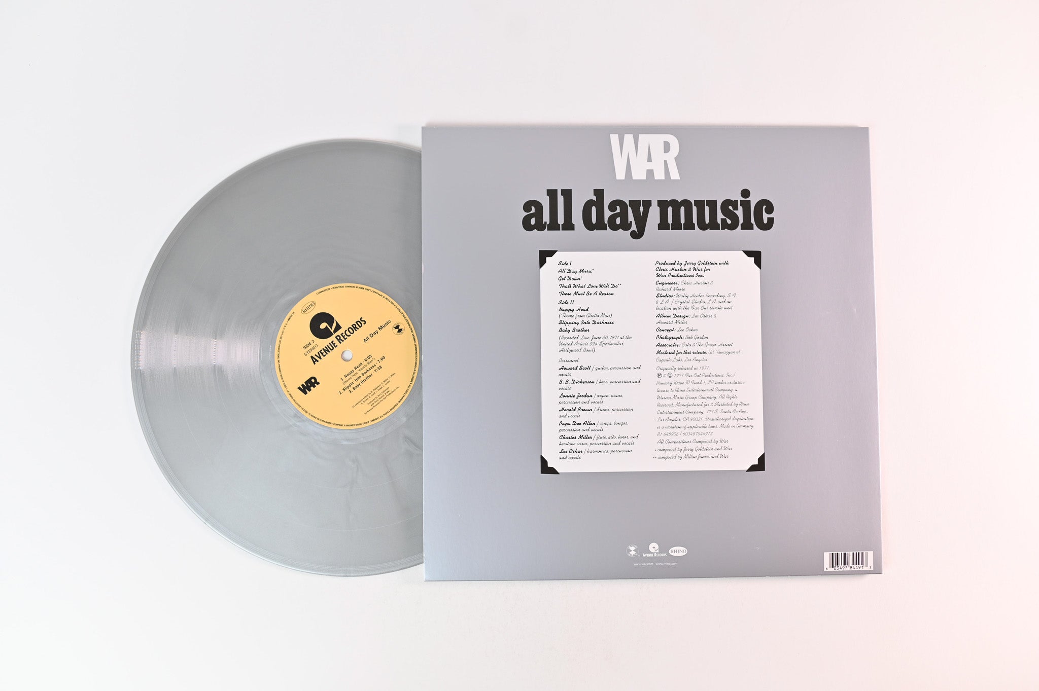 War - The Vinyl: 1971-1975 on Rhino - 5-lp Colored Vinyl Box Set - Record Store Day