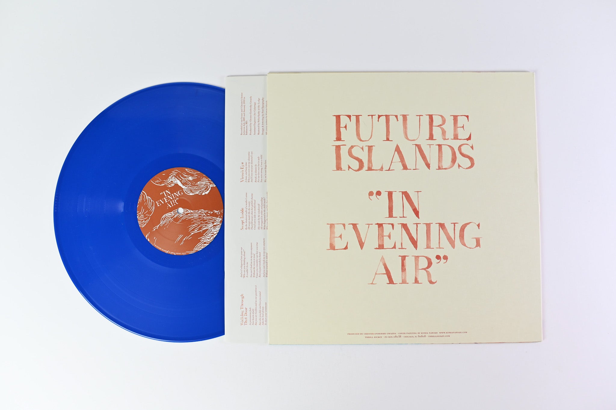 Future Islands - In Evening Air on Thrill Jockey Blue Opaque Repress