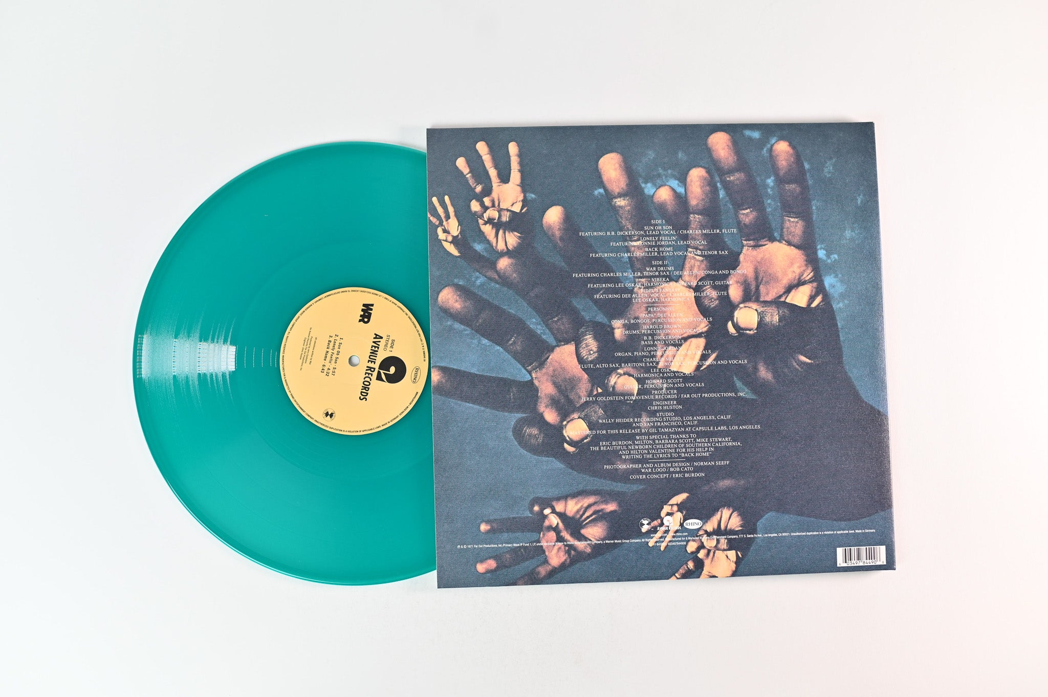 War - The Vinyl: 1971-1975 on Rhino - 5-lp Colored Vinyl Box Set - Record Store Day