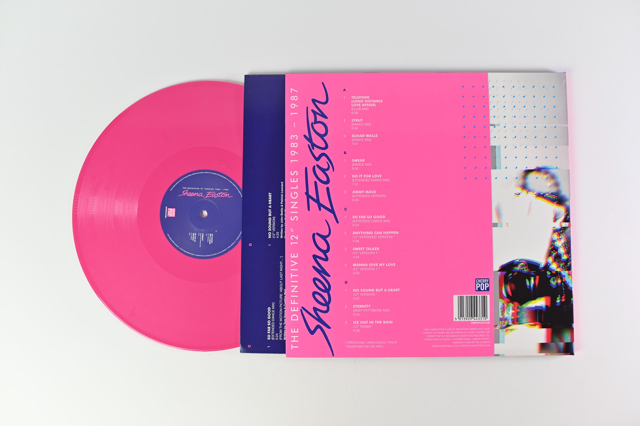 Sheena Easton - The Definitive 12" Singles 1983 - 1987 on Cherry Pop RSD Ltd Pink Vinyl