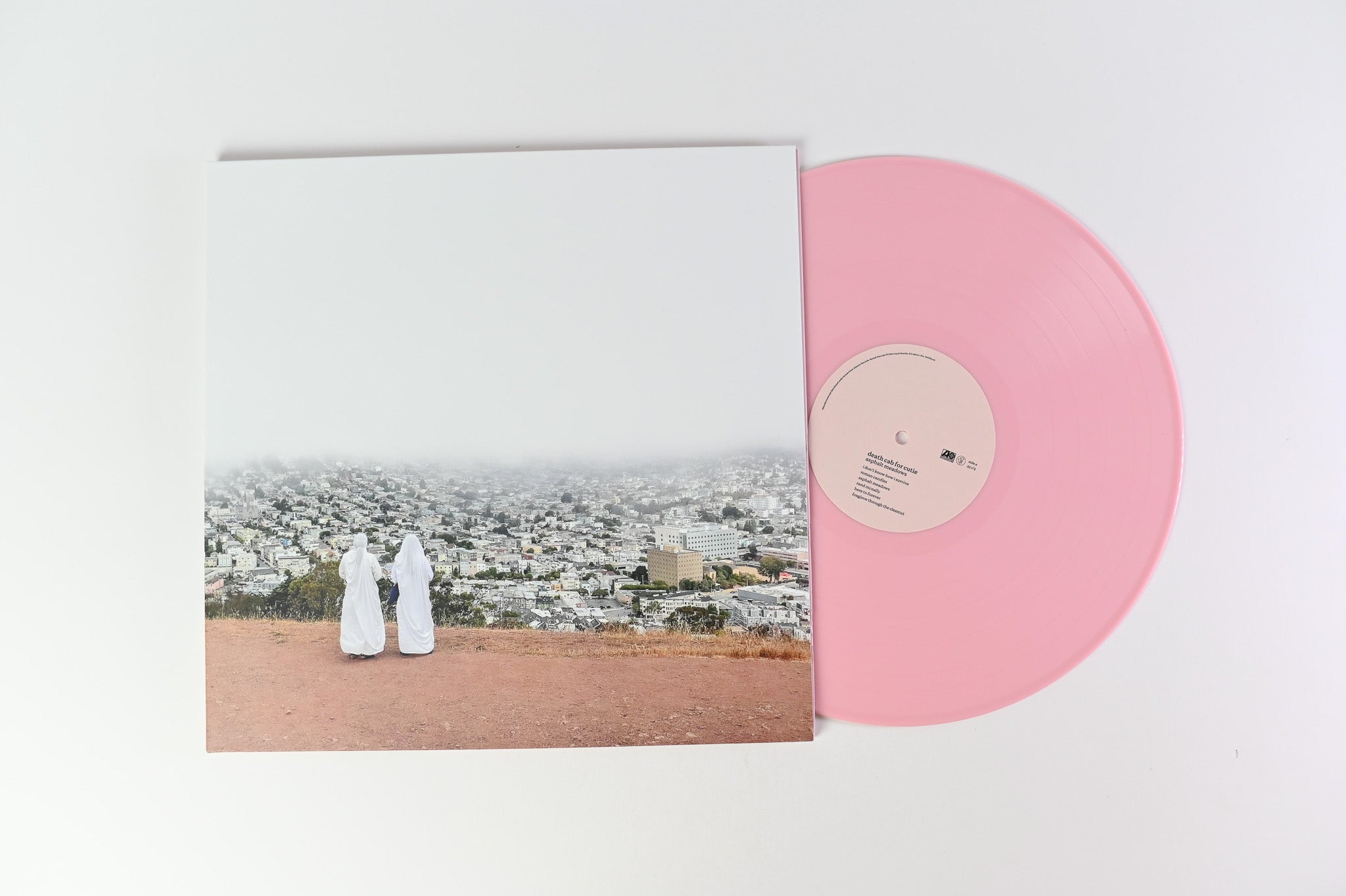 Death Cab For Cutie - Asphalt Meadows on Atlantic Pink Vinyl