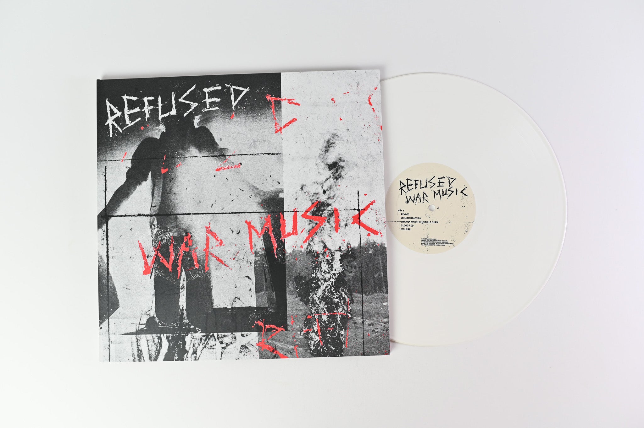 Refused - War Music on Spinefarm White Vinyl