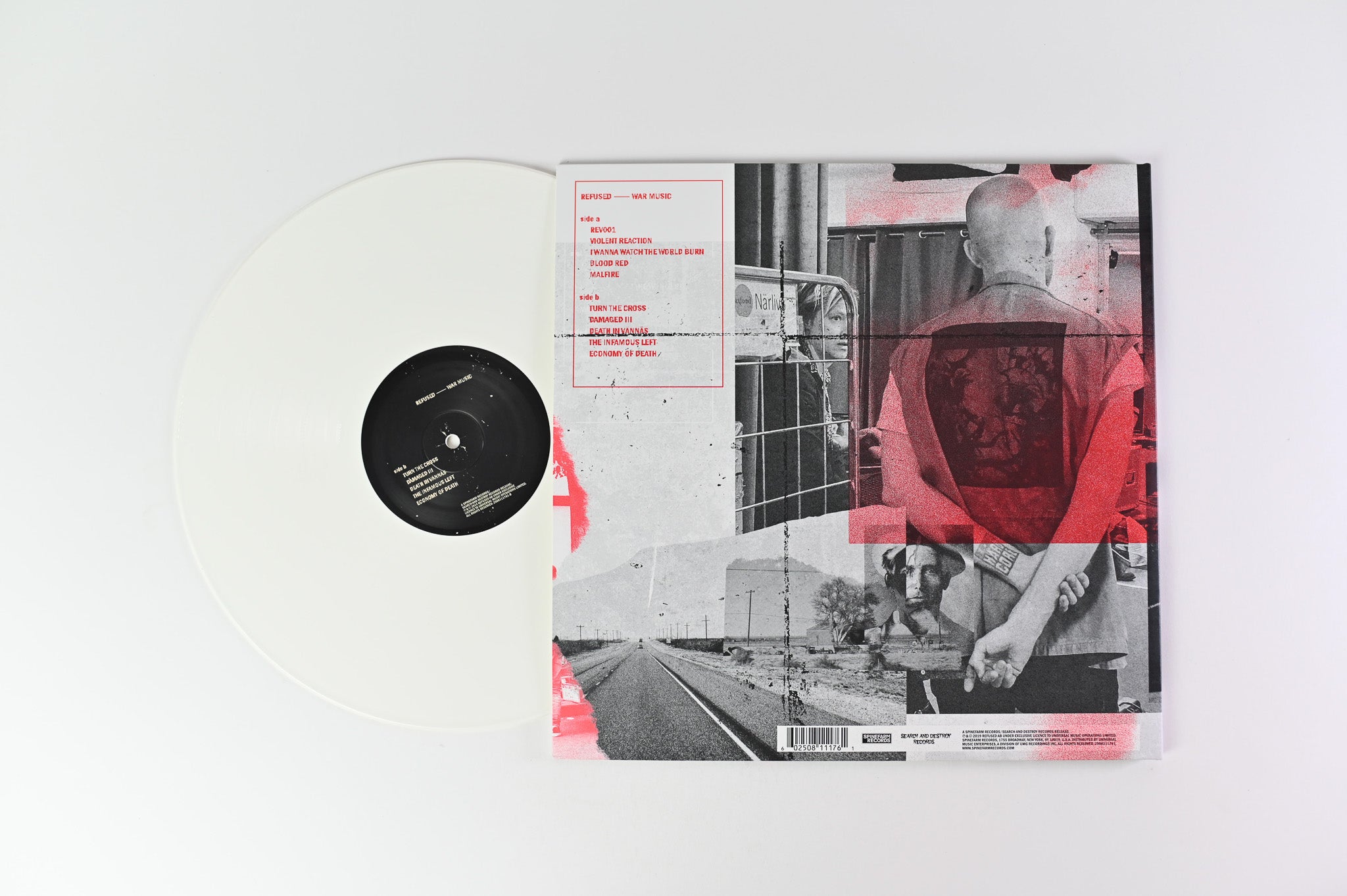 Refused - War Music on Spinefarm White Vinyl
