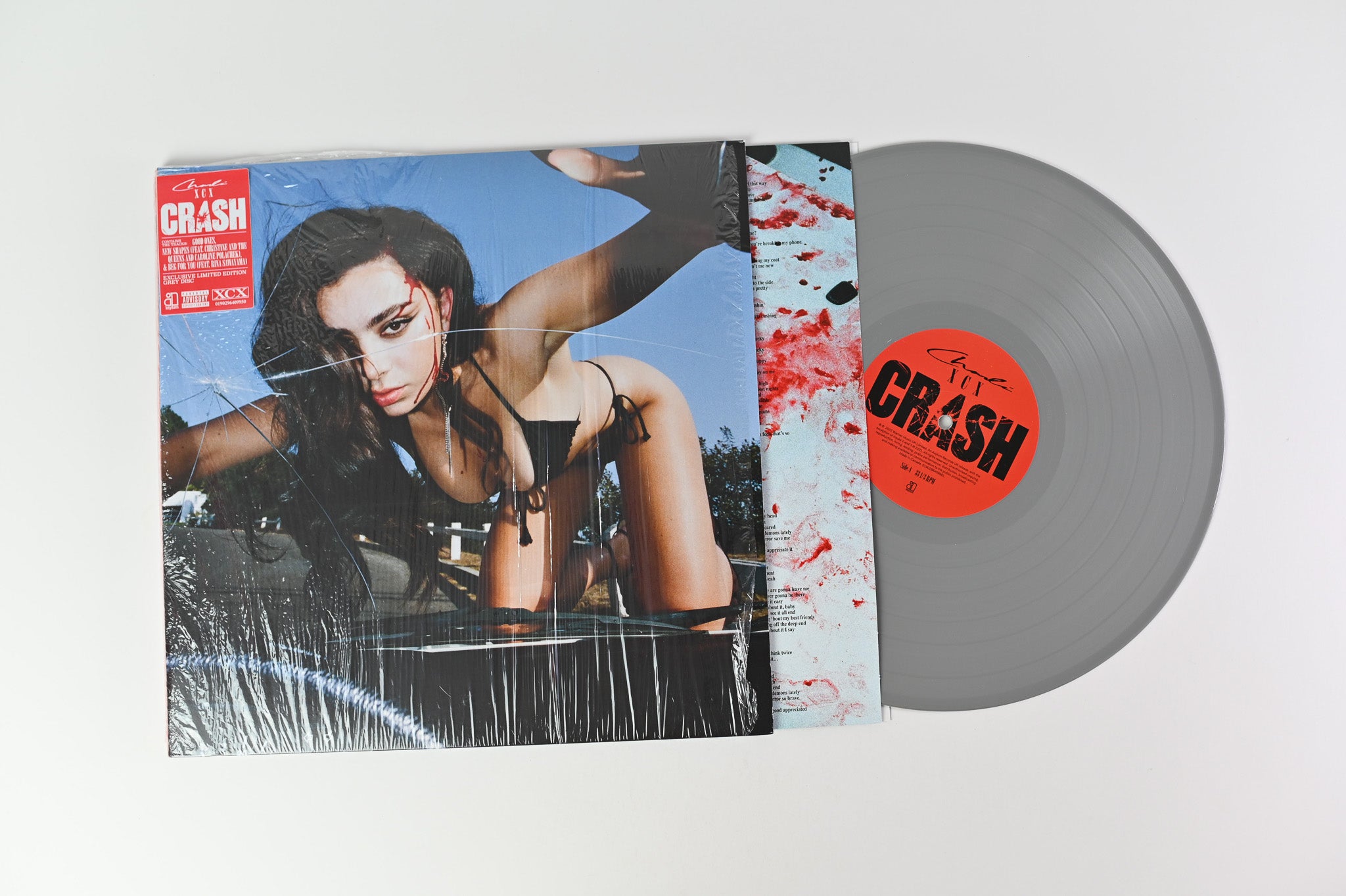 Charli XCX - Crash on Asylum Ltd Grey Vinyl