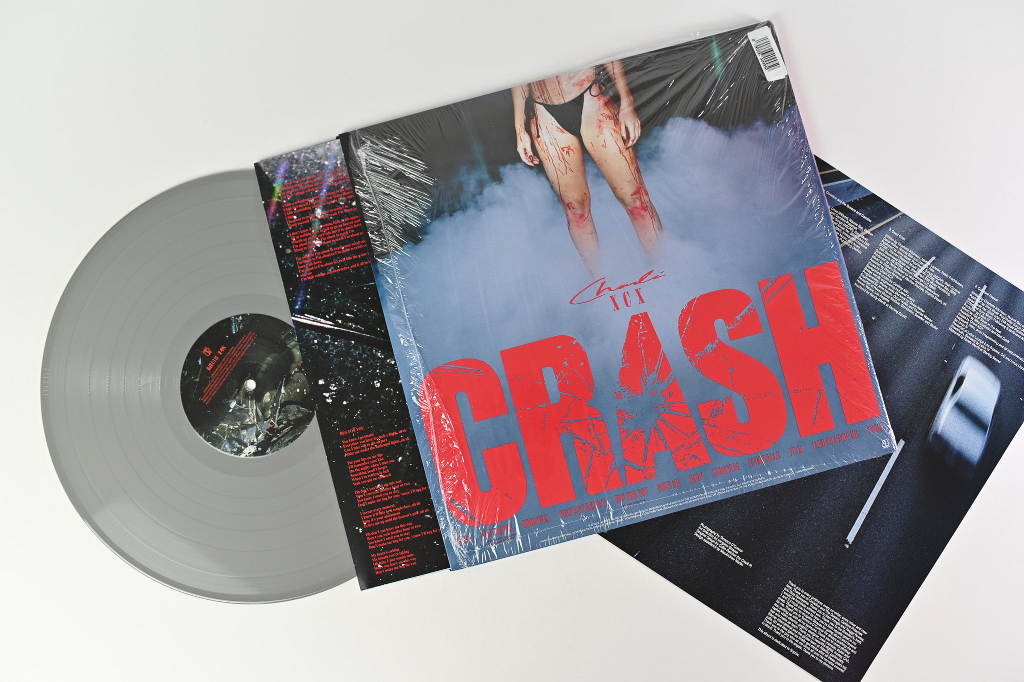 Charli XCX - Crash on Asylum Ltd Grey Vinyl