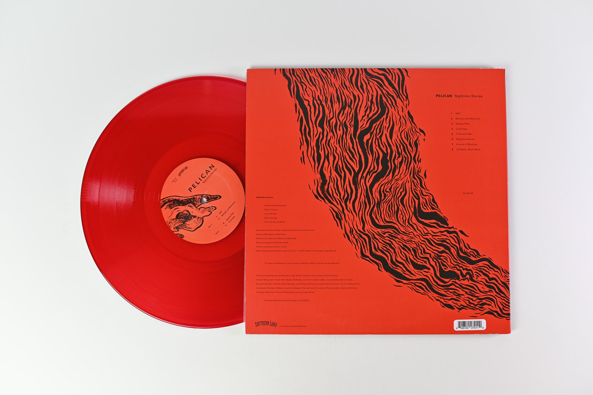 Pelican - Nighttime Stories on Souther Lord Ltd Red Vinyl