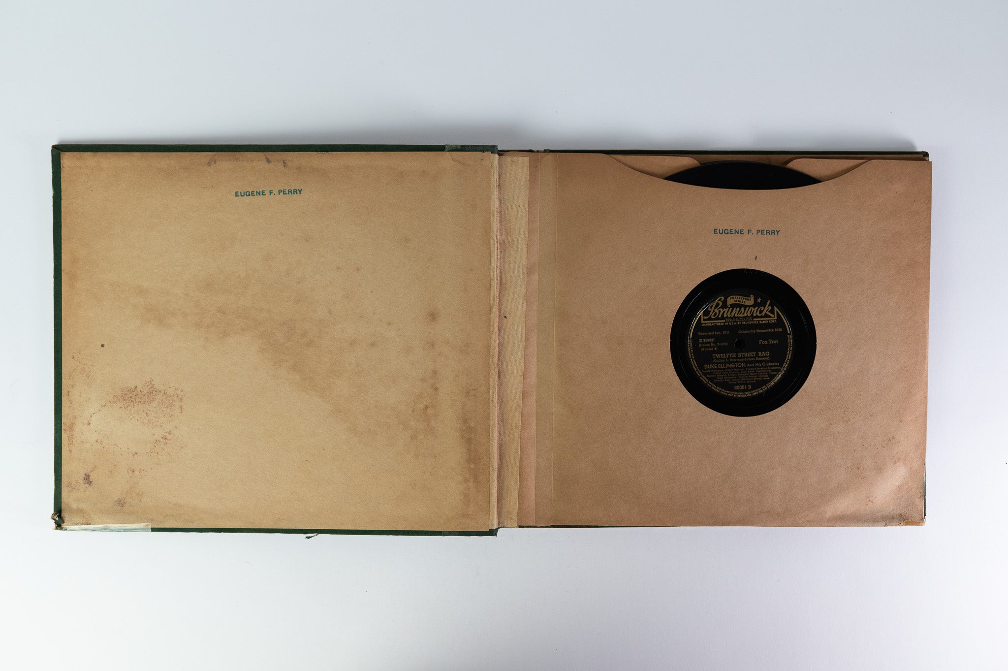 Jazz 78 - Duke Ellington - Ellingtonia Volume One on Brunswick