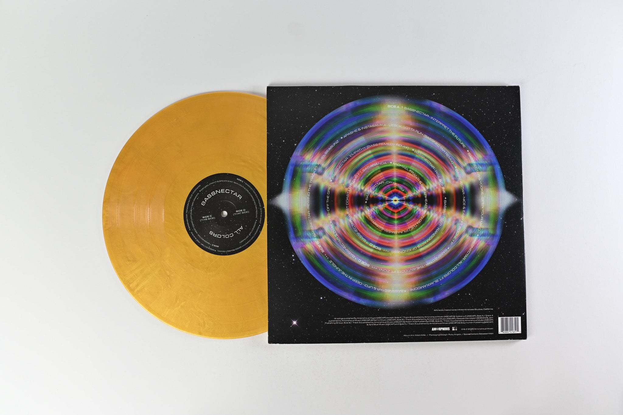 Bassnectar - All Colors on Amorphous Ltd Gold Vinyl