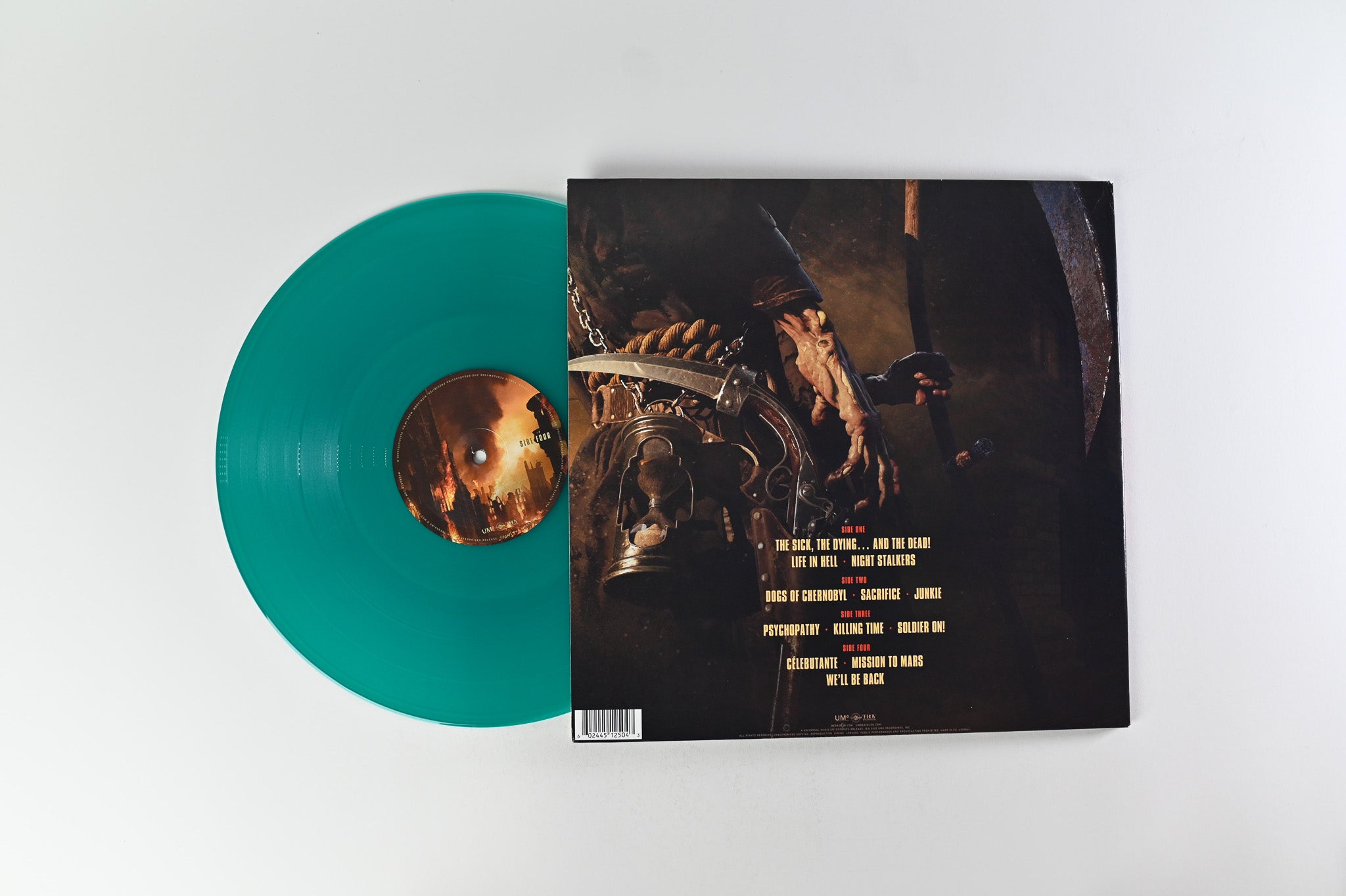 Megadeth - The Sick, The Dying... And The Dead! on UME Blue / Green Vinyl