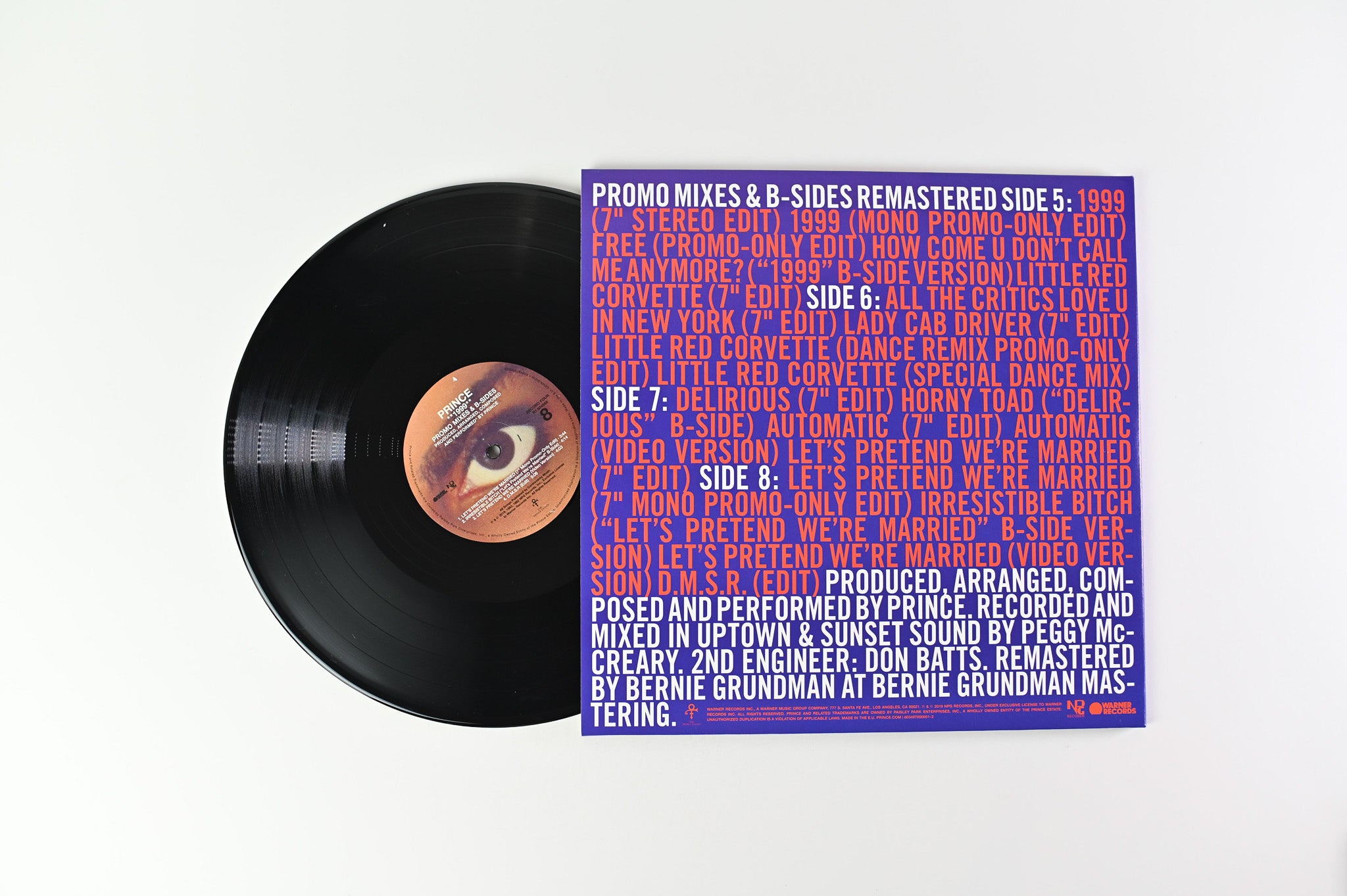Prince - 1999 on NPG Warner Deluxe Edition Box Set