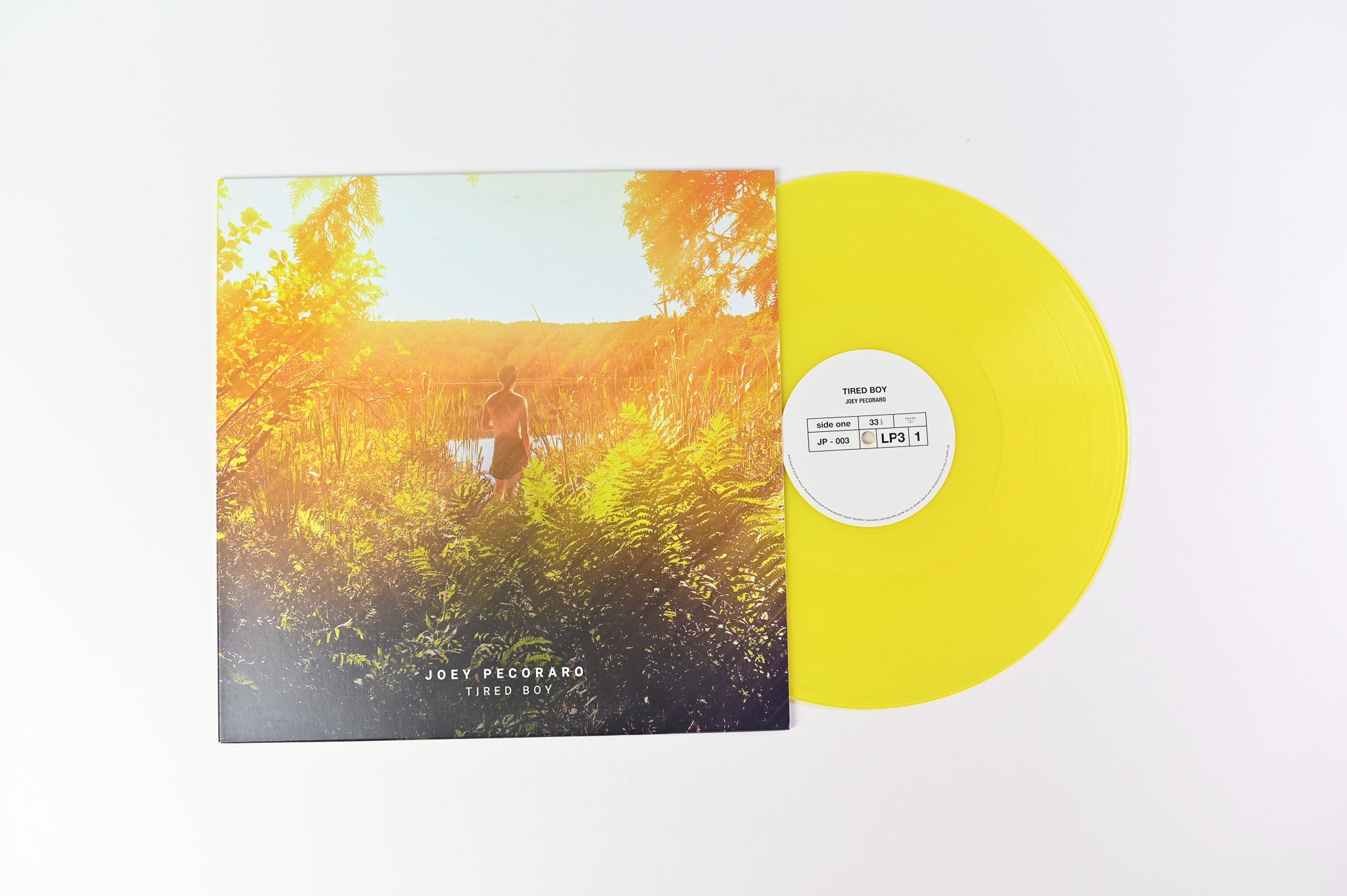Joey Pecoraro - Tired Boy Clear Light Yellow Vinyl