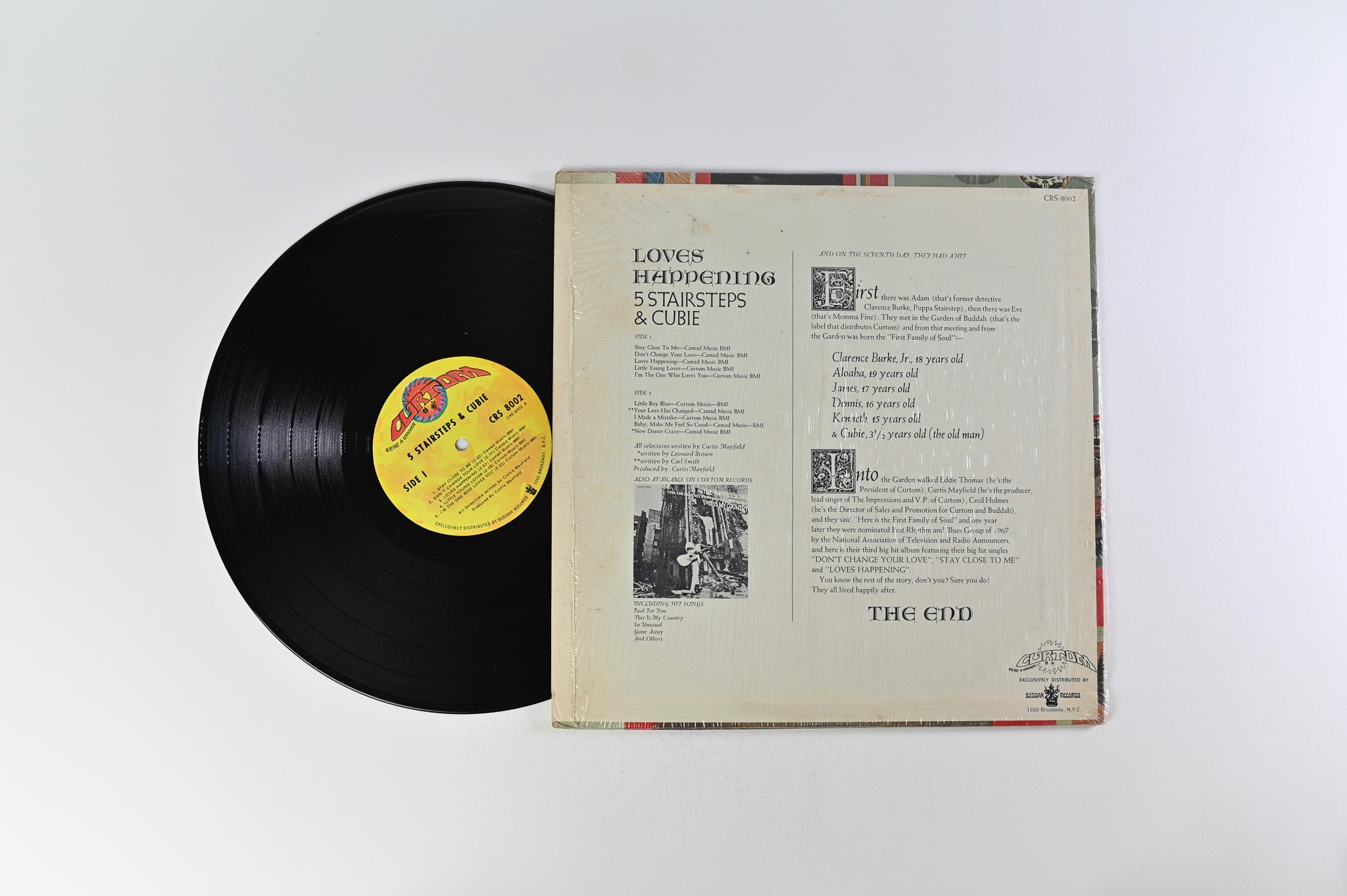 Five Stairsteps - Love's Happening on Curtom