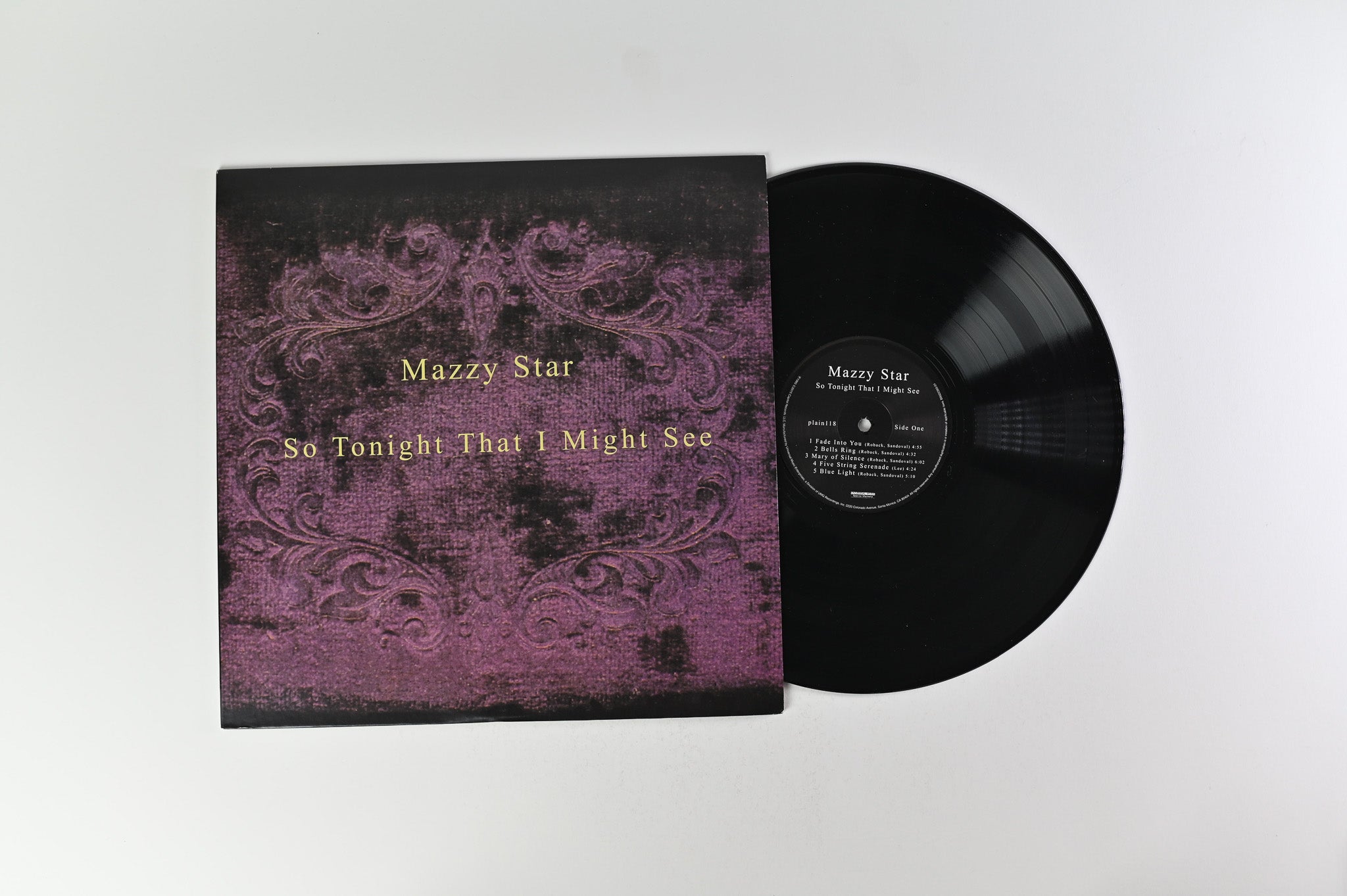 Mazzy Star - So Tonight That I Might See on Plain Recordings 180 Gram Reissue