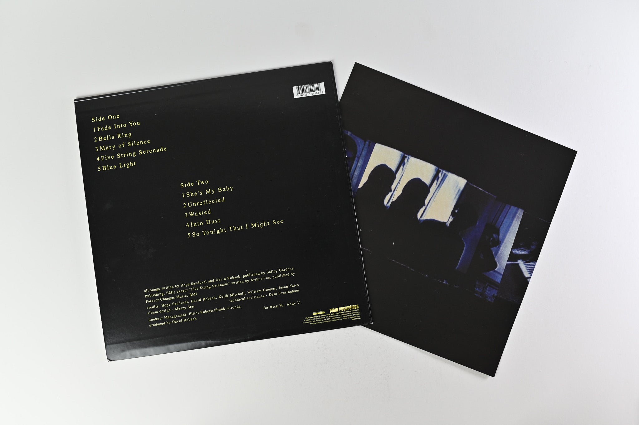 Mazzy Star - So Tonight That I Might See on Plain Recordings 180 Gram Reissue