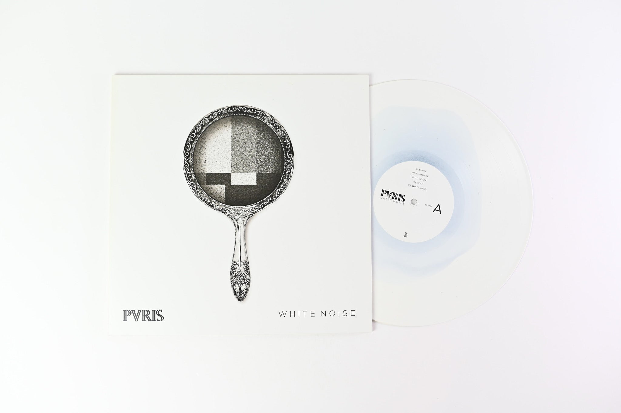 PVRIS - White Noise on Rise White with Grey Vinyl