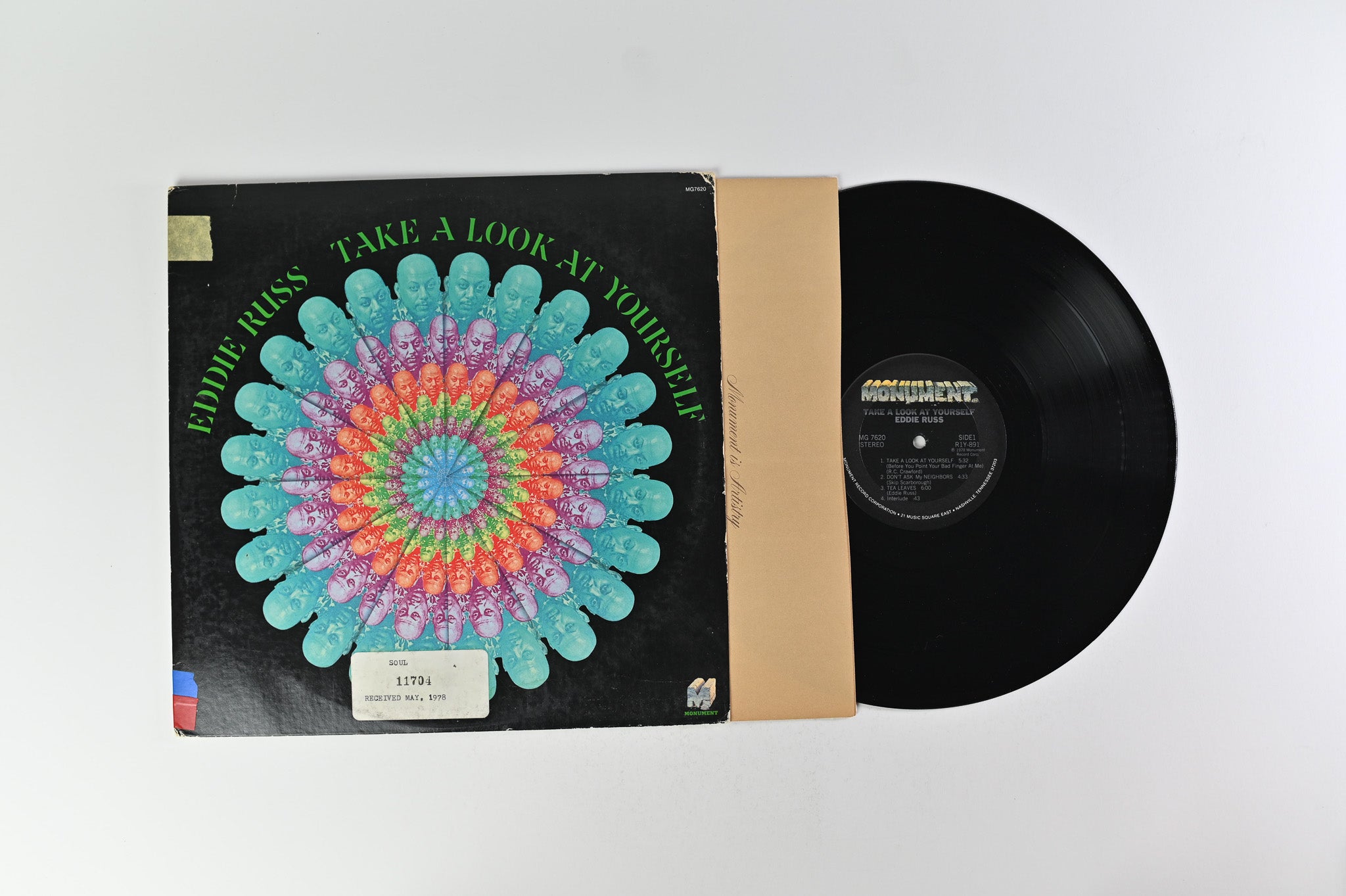 Eddie Russ - Take A Look At Yourself on Monument