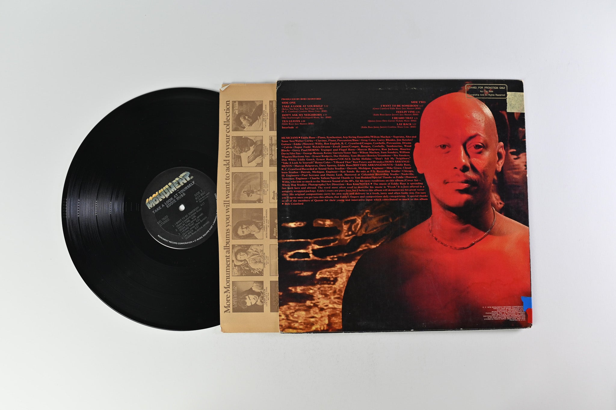 Eddie Russ - Take A Look At Yourself on Monument