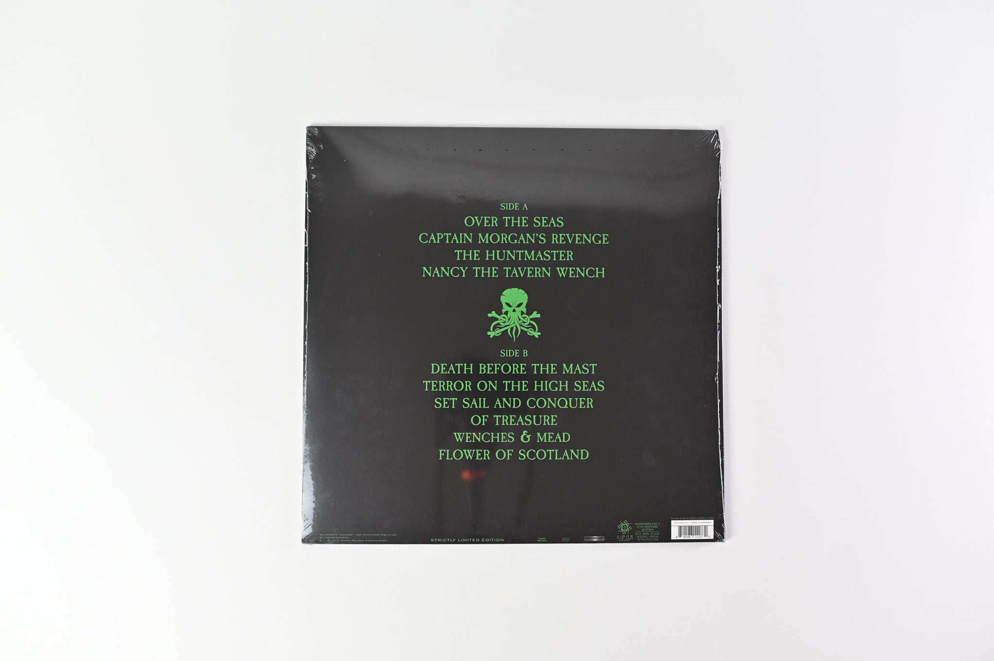 Alestorm - Captain Morgan's Revenge on Napalm Sealed