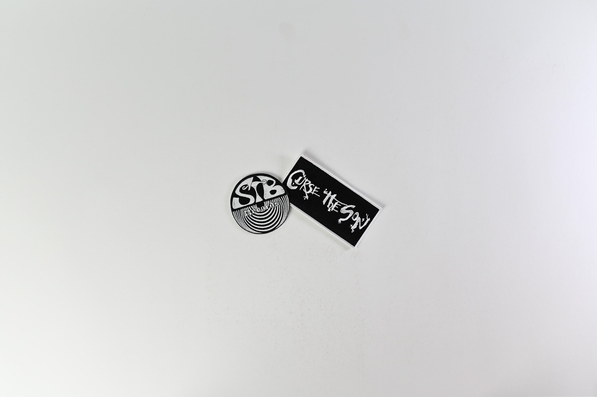 Curse The Son - Psychache on STB Ltd Numbered Die Hard Black And Bone With Blood Splatter Vinyl