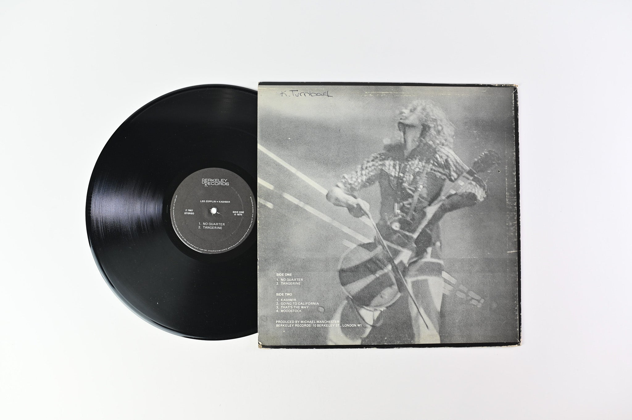 Led Zeppelin - Kashmir Unofficial Pressing