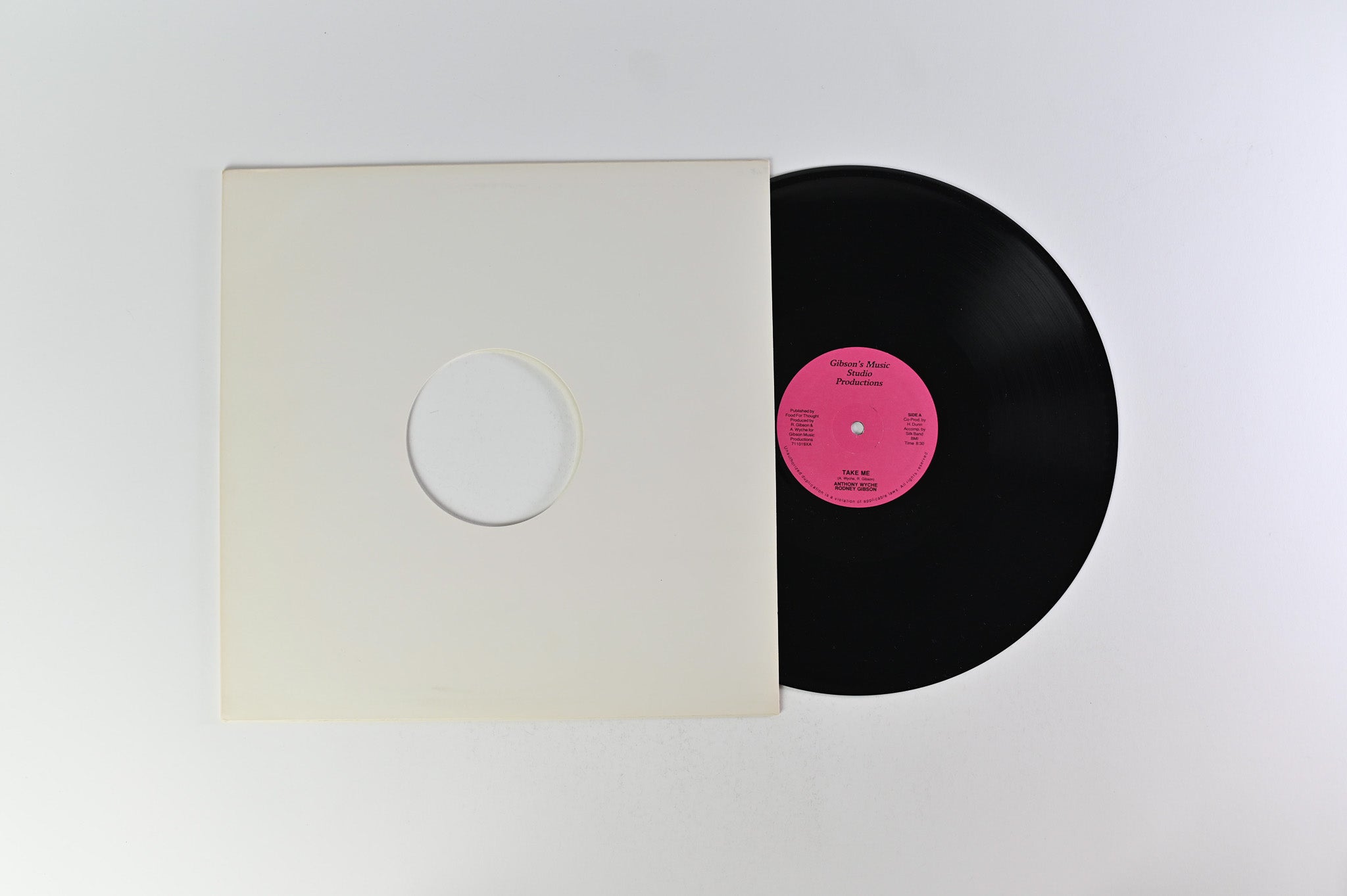 Anthony Wyche - Take Me on Gibson's Music Modern Soul 12" Single