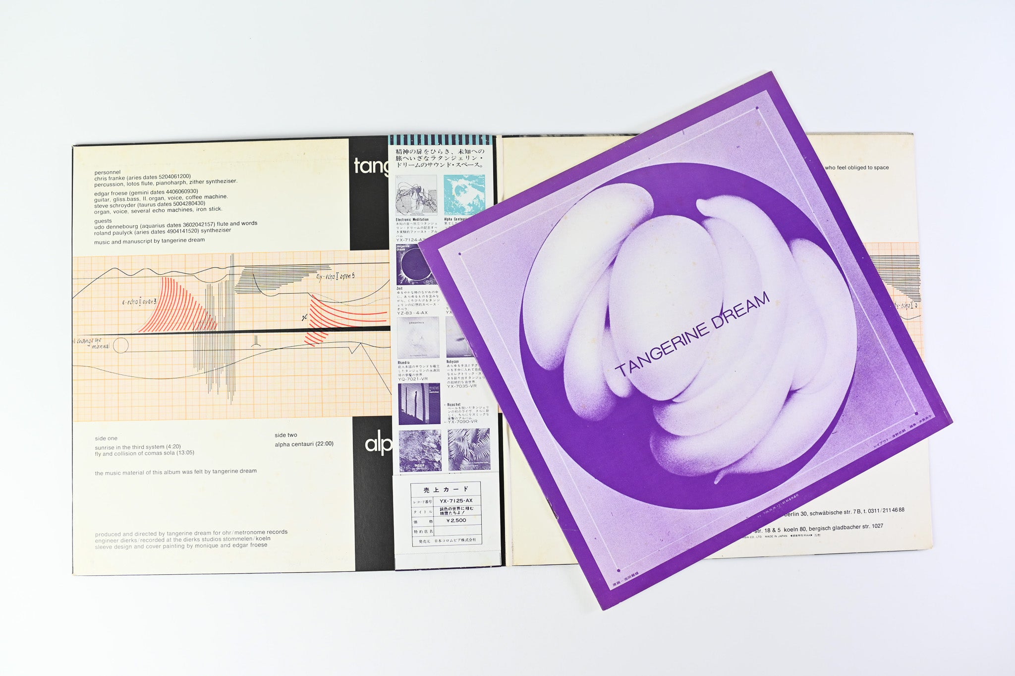 Tangerine Dream - Alpha Centauri on Nippon Columbia Japanese Reissue