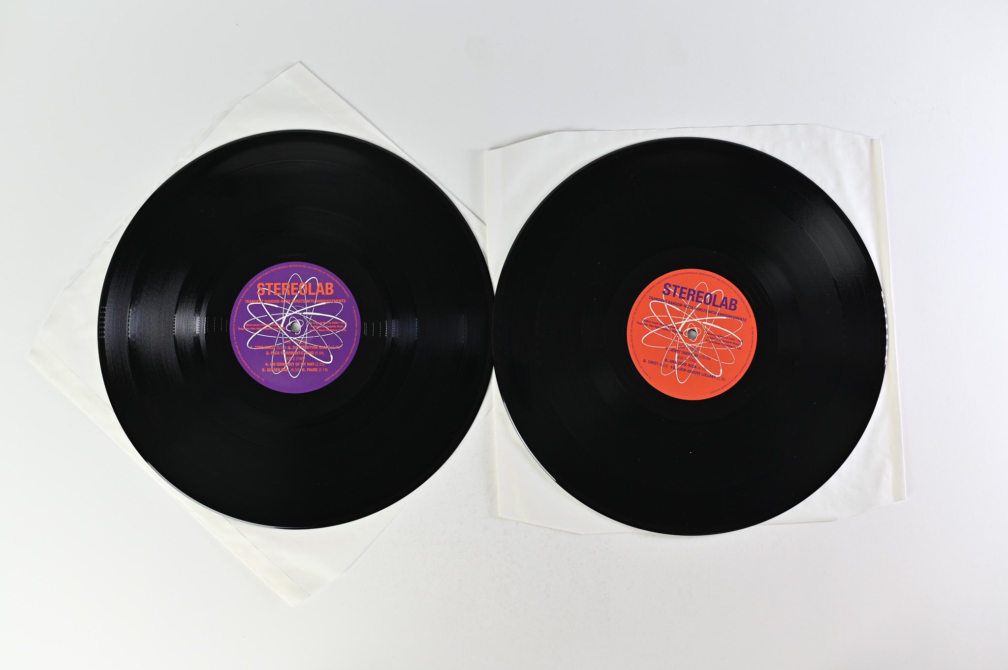 Stereolab - Transient Random-Noise Bursts With Announcements Reissueon Duophonic Ultra High Frequency Disks/Warp Records