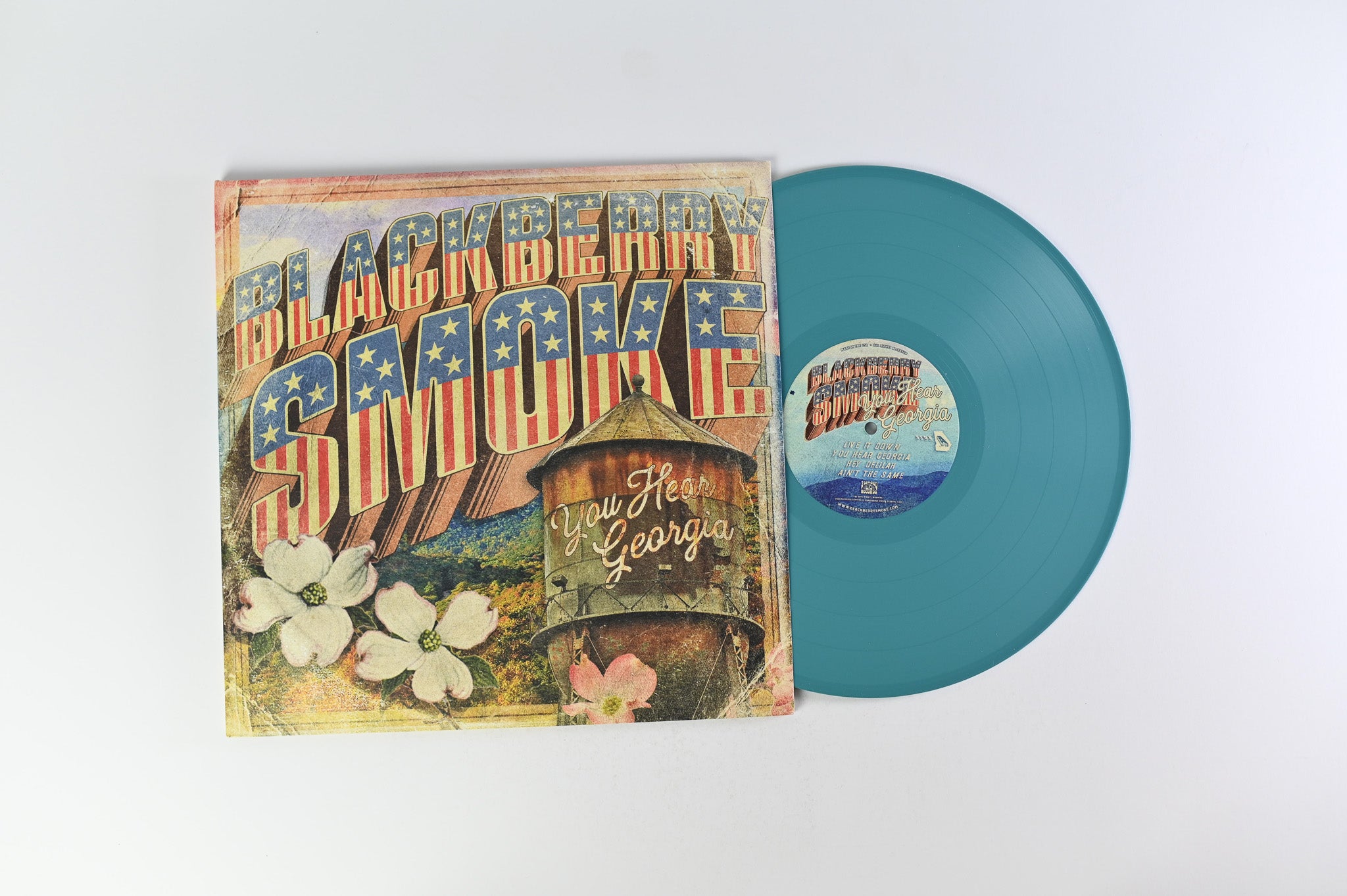 Blackberry Smoke - You Hear Georgia on 3 Legged Records Teal Vinyl