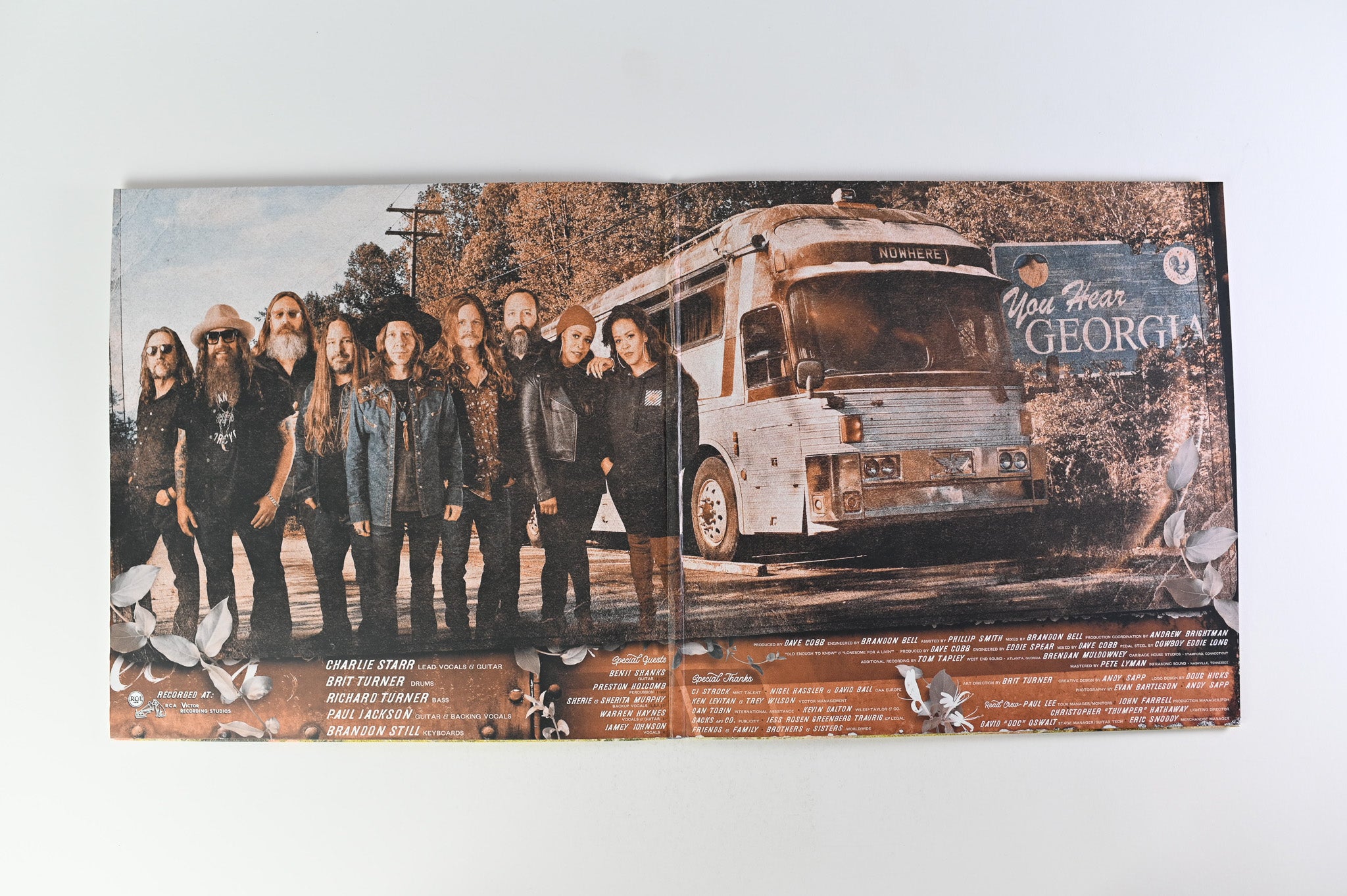 Blackberry Smoke - You Hear Georgia on 3 Legged Records Teal Vinyl