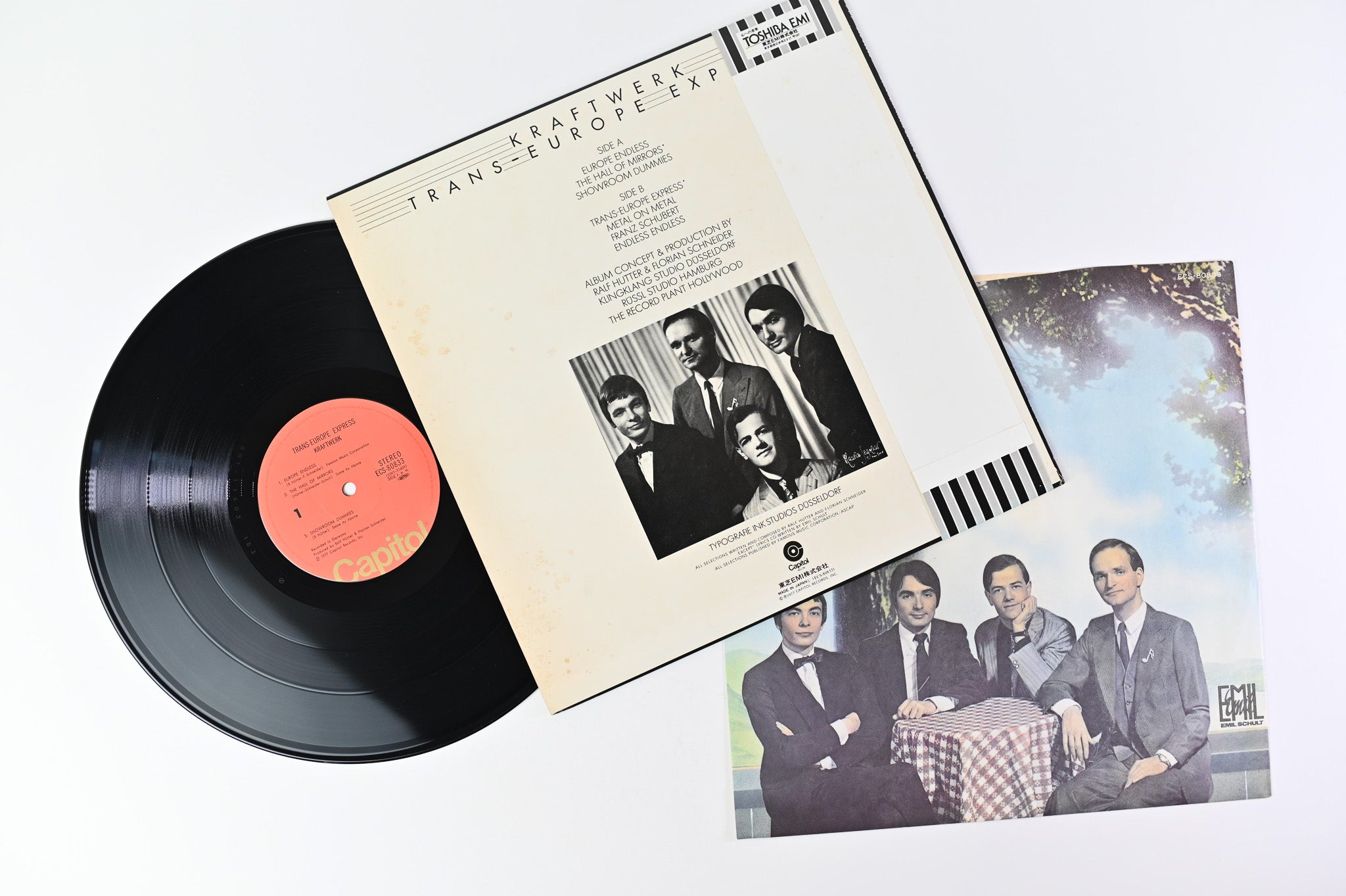 Kraftwerk - Trans Europe Express on Capitol Japanese Pressing