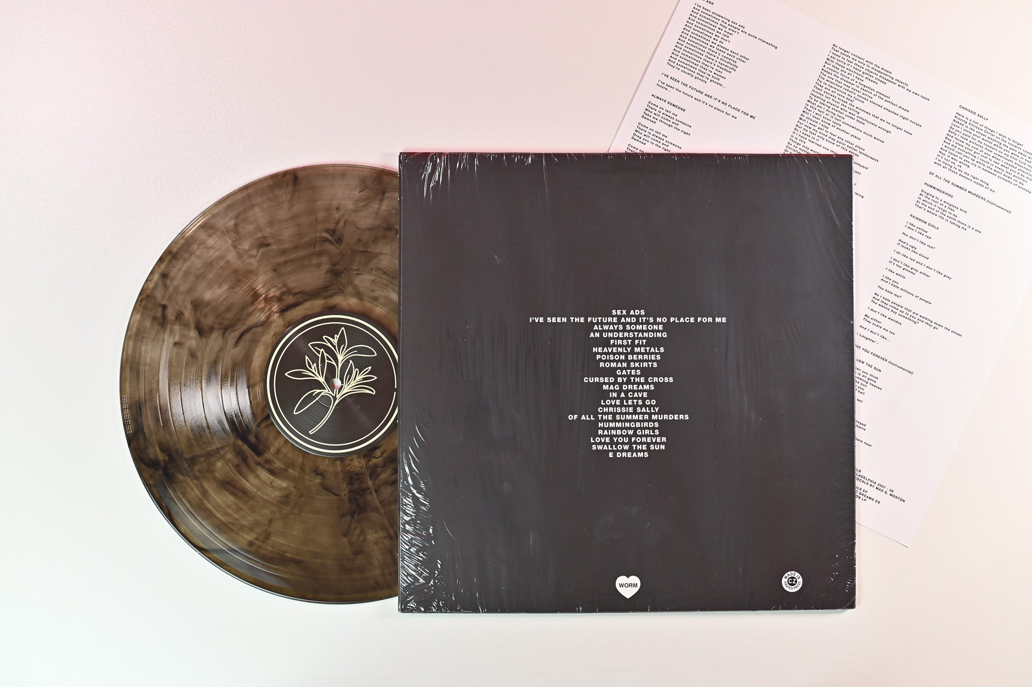 Cold Cave - Cremations on Heartworm Press - Colored Vinyl