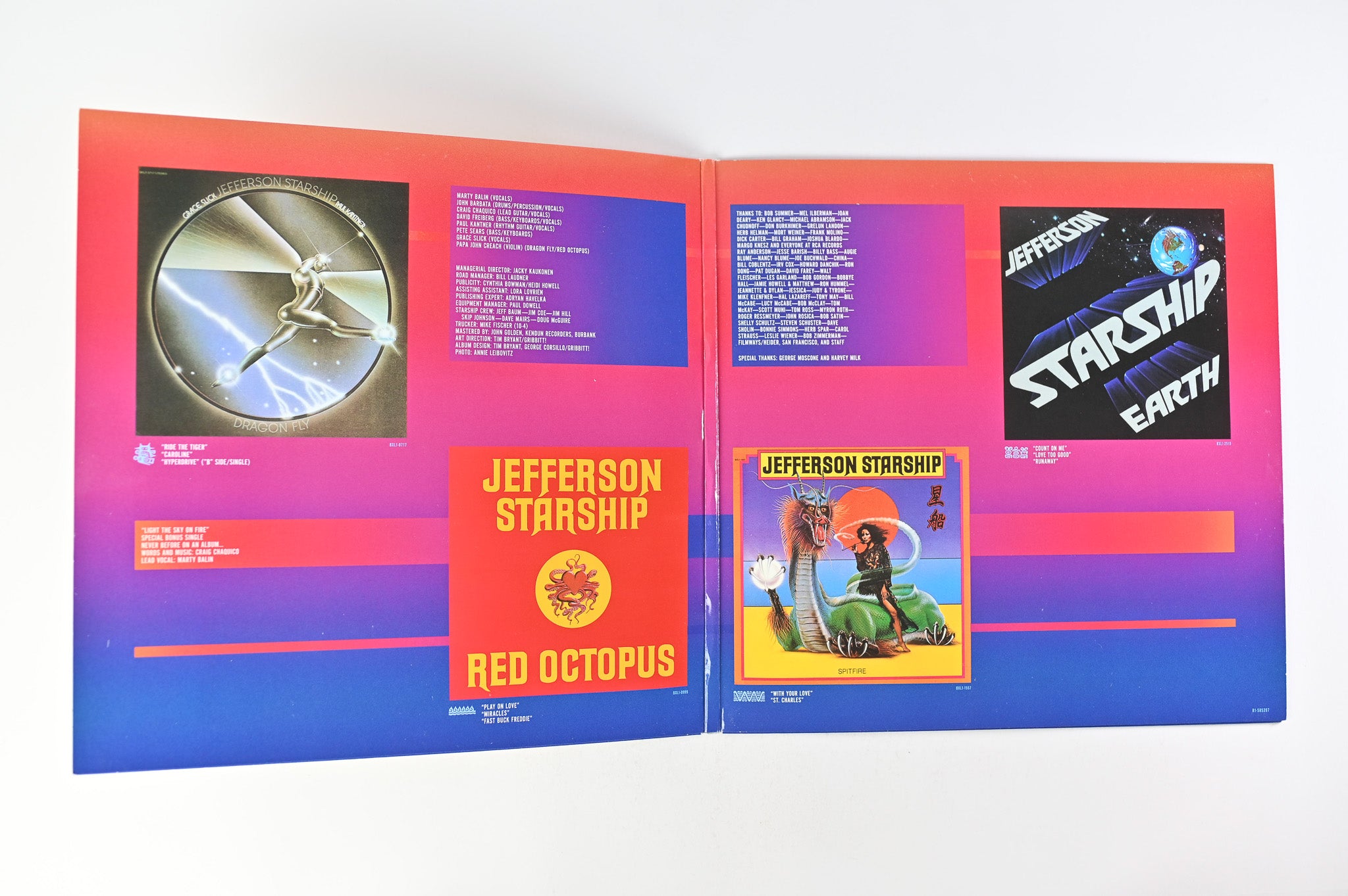 Jefferson Starship - Gold Ltd RSD on Grunt Gold Vinyl