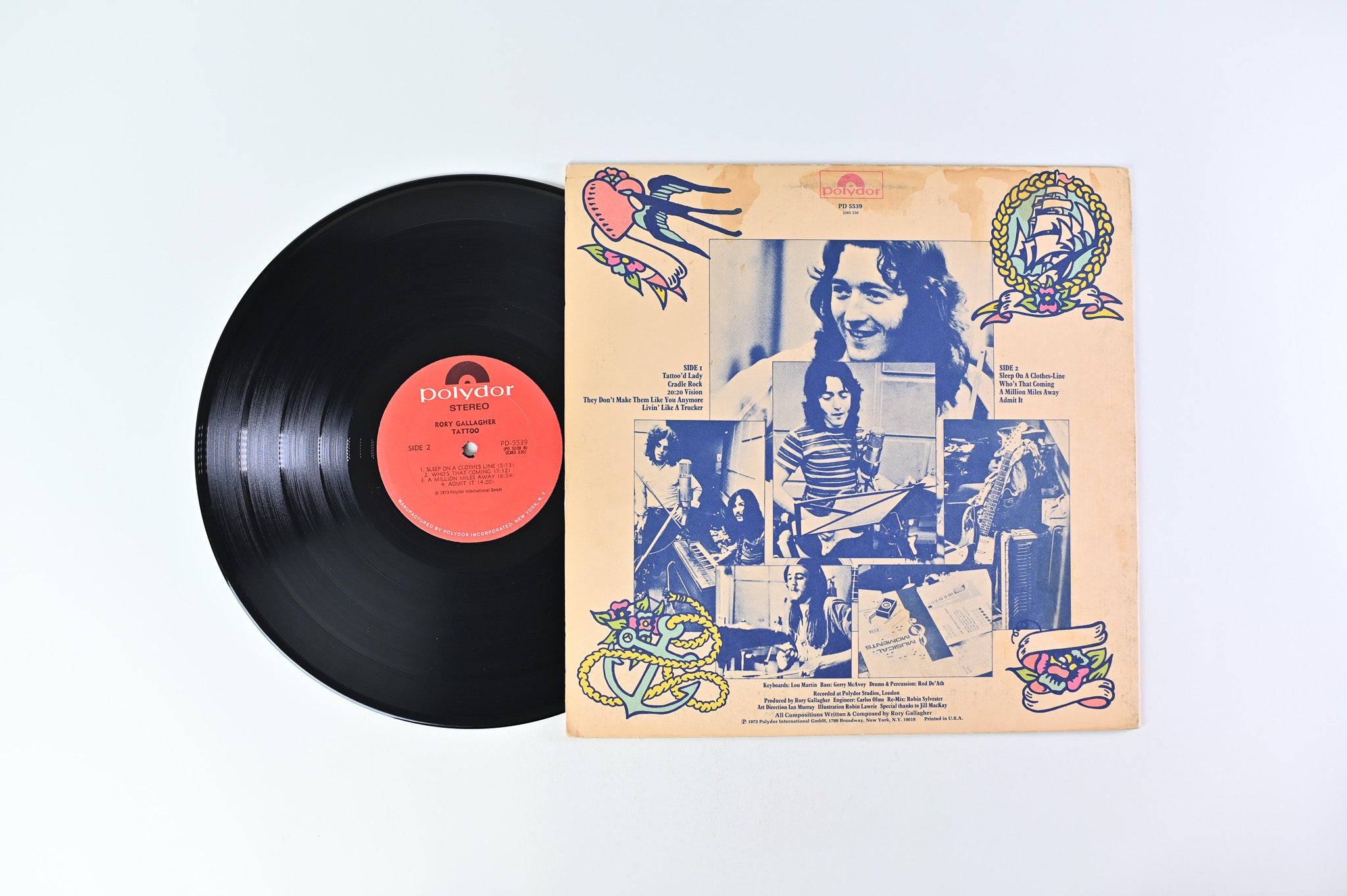 Rory Gallagher - Tattoo on Polydor