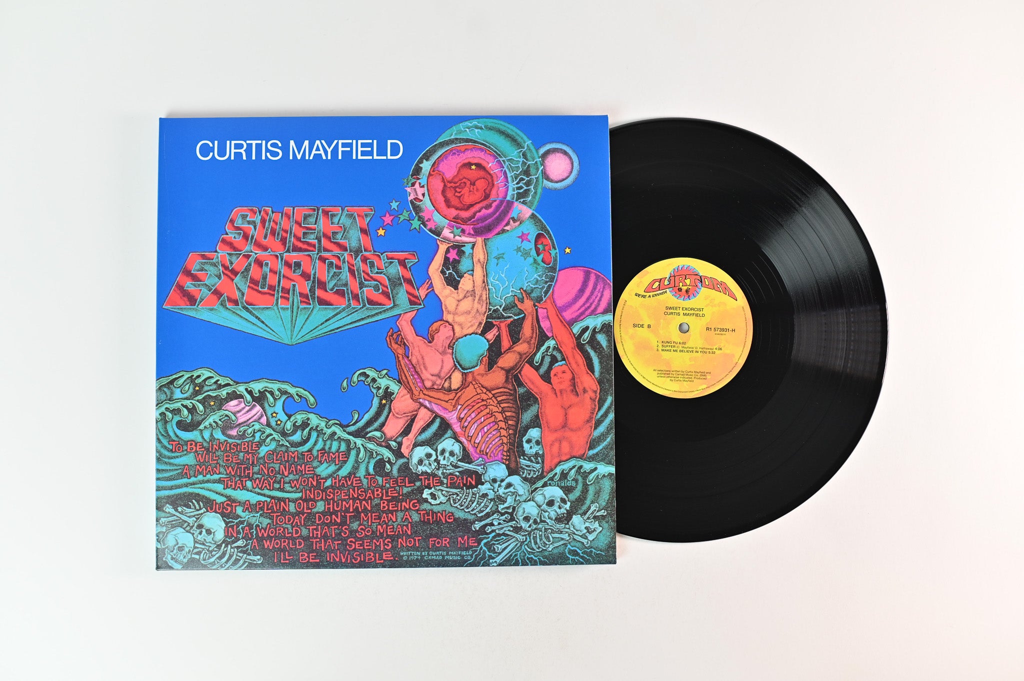 Curtis Mayfield - Keep On Keeping On: Curtis Mayfield Studio Albums 1970-1974 on Rhino Records - 4-lp Box Set