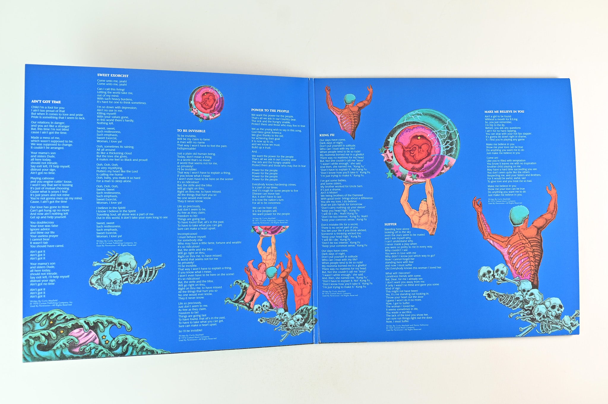 Curtis Mayfield - Keep On Keeping On: Curtis Mayfield Studio Albums 1970-1974 on Rhino Records - 4-lp Box Set