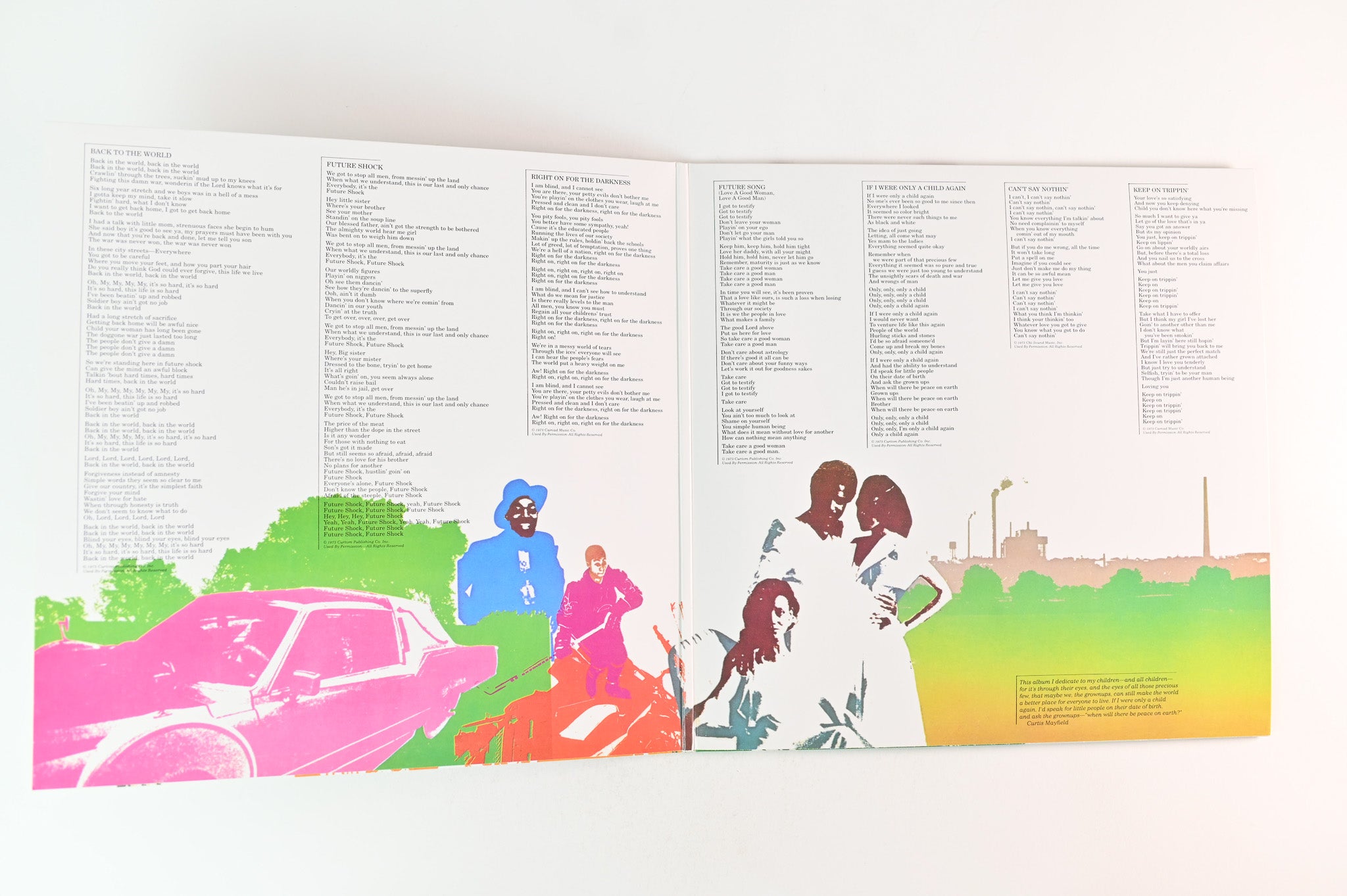 Curtis Mayfield - Keep On Keeping On: Curtis Mayfield Studio Albums 1970-1974 on Rhino Records - 4-lp Box Set