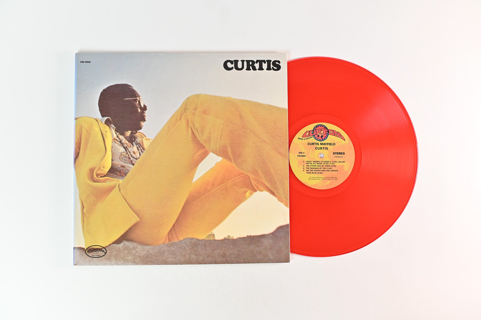 Curtis Mayfield - Keep On Keeping On: Curtis Mayfield Studio Albums 1970-1974 on Rhino Records - 4-lp Box Set