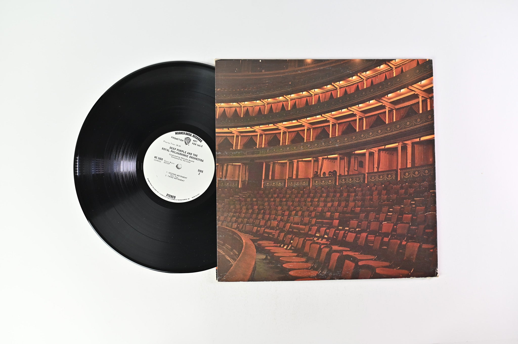 Deep Purple - Concerto For Group And Orchestra on Warner Bros. Records Promo