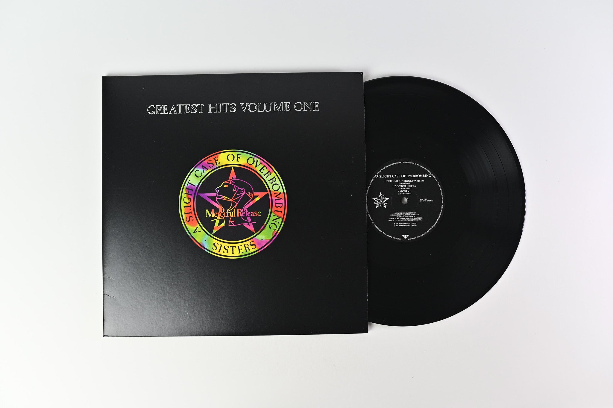 The Sisters Of Mercy - Greatest Hits Volume One - A Slight Case Of Overbombing on Merciful Release