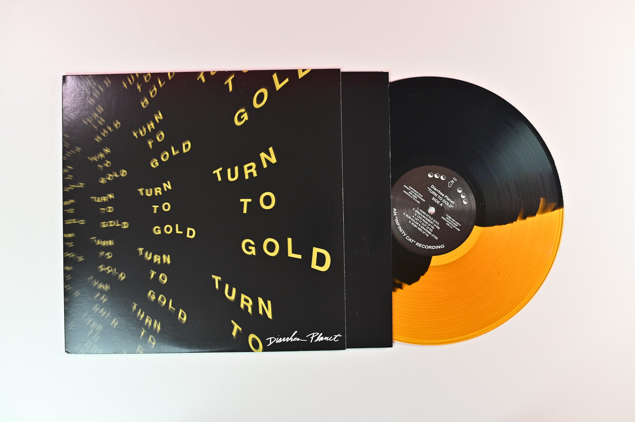 Diarrhea Planet - Turn To Gold on Infinity Cat Recordings - Colored Vinyl