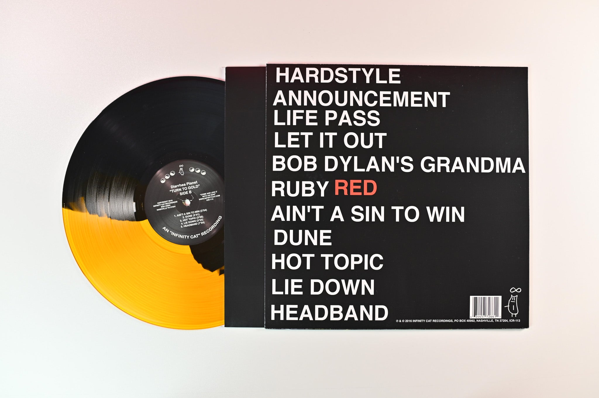 Diarrhea Planet - Turn To Gold on Infinity Cat Recordings - Colored Vinyl