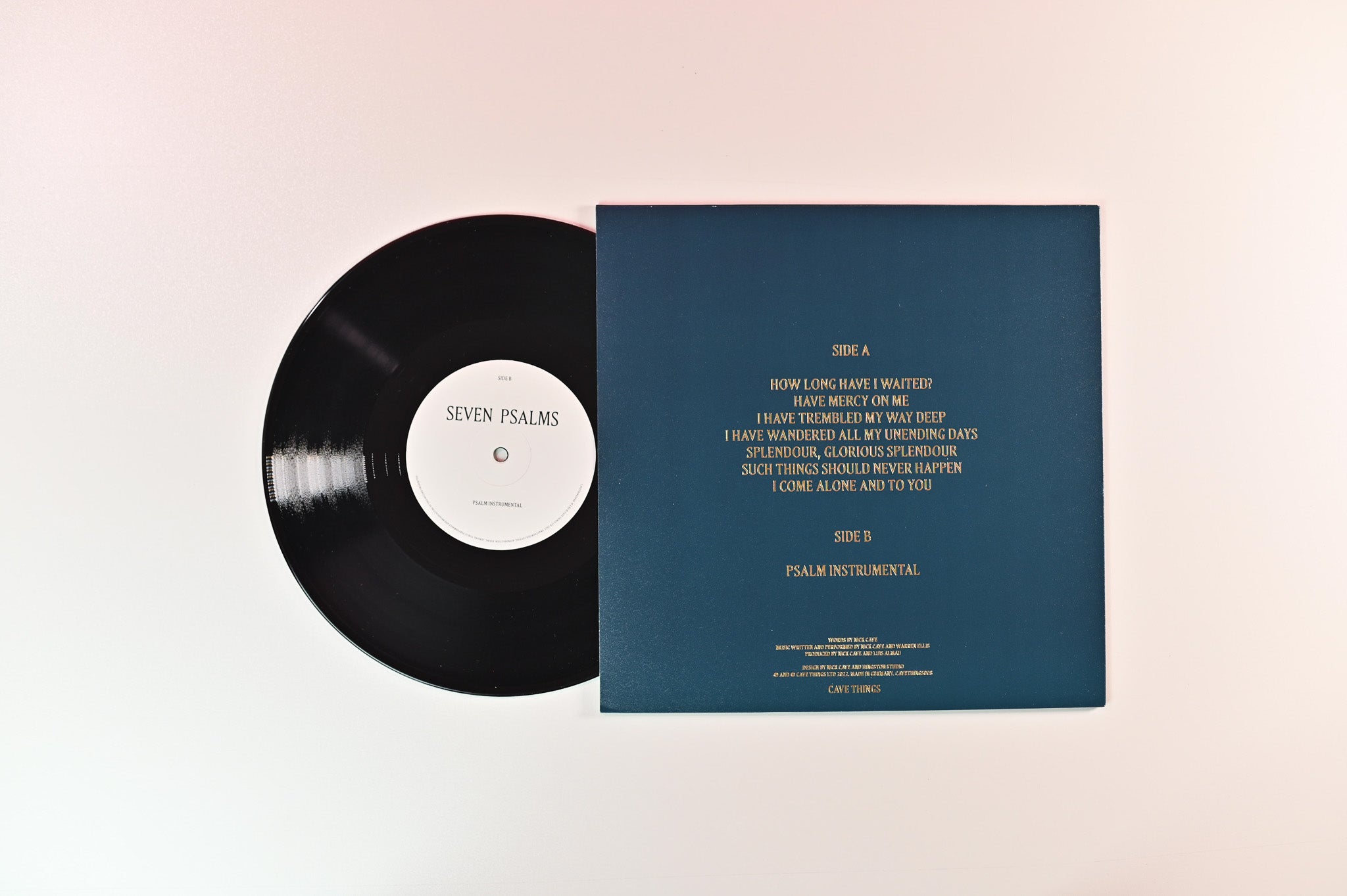 Nick Cave - Seven Psalms on Cave Things - 10" Vinyl