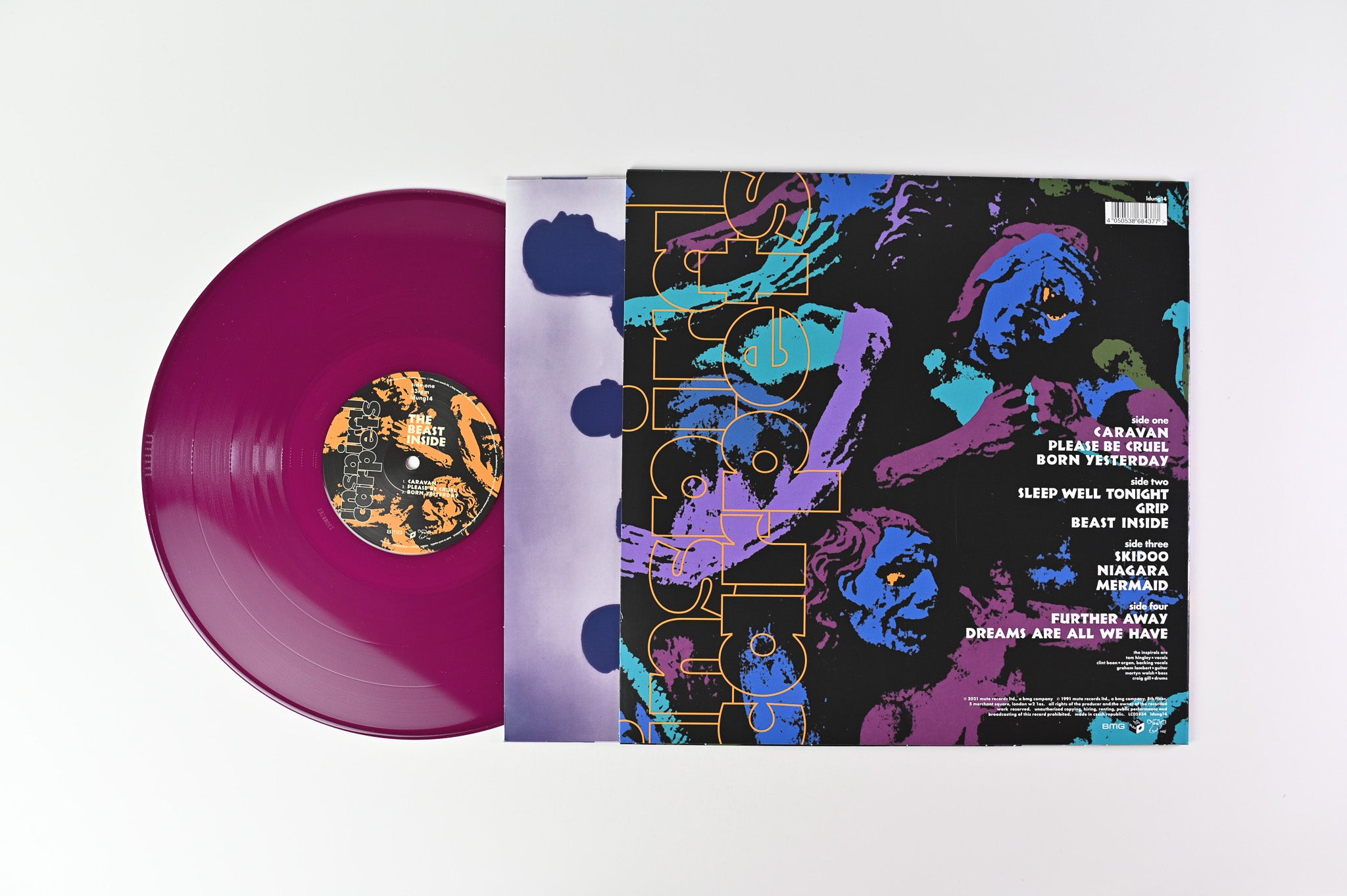 Inspiral Carpets - The Beast Inside on Mute Purple Translucent Vinyl