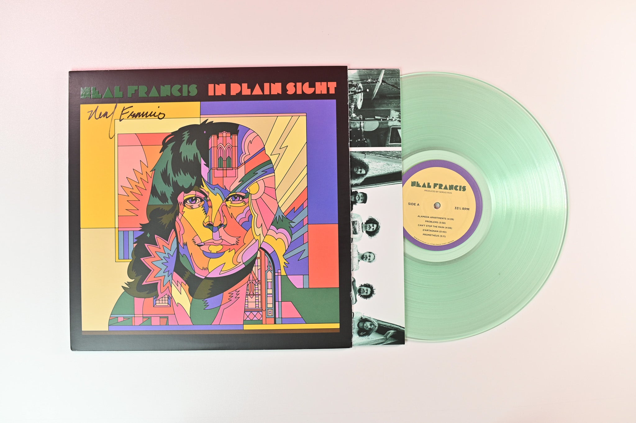 Neal Francis - In Plain Sight on ATO Records - Coke Bottle Clear Vinyl
